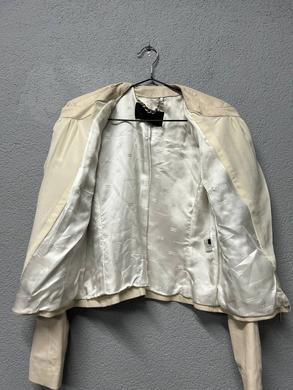 Elisabetta Franchi Elisabetta Franchi womens leather / silk jacket IT 42 / M Size M / US 6-8 / IT 42-44 - 13 Thumbnail