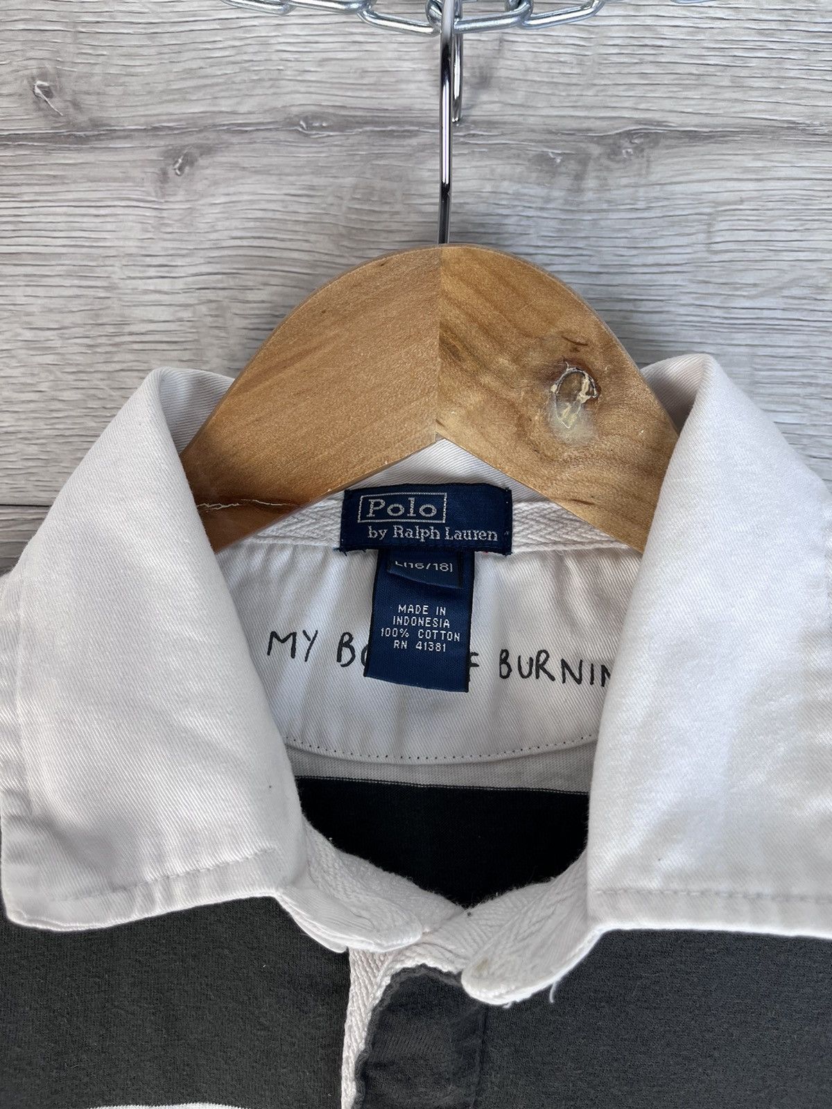 Polo Ralph Lauren Women long sleeve rugby Polo Ralph Lauren L(16/18) cotton Size L / US 10 / IT 46 - 6 Thumbnail