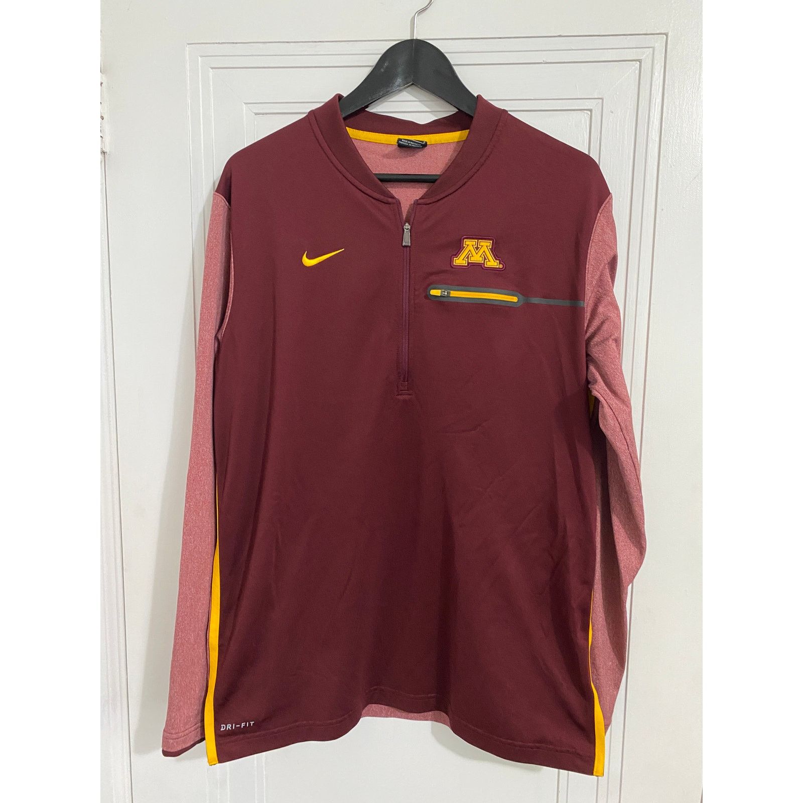 Nike Minnesota Golden Gophers Nike 1/4-Zip Sweatshirt Size Large Size US L / EU 52-54 / 3 - 1 Thumbnail