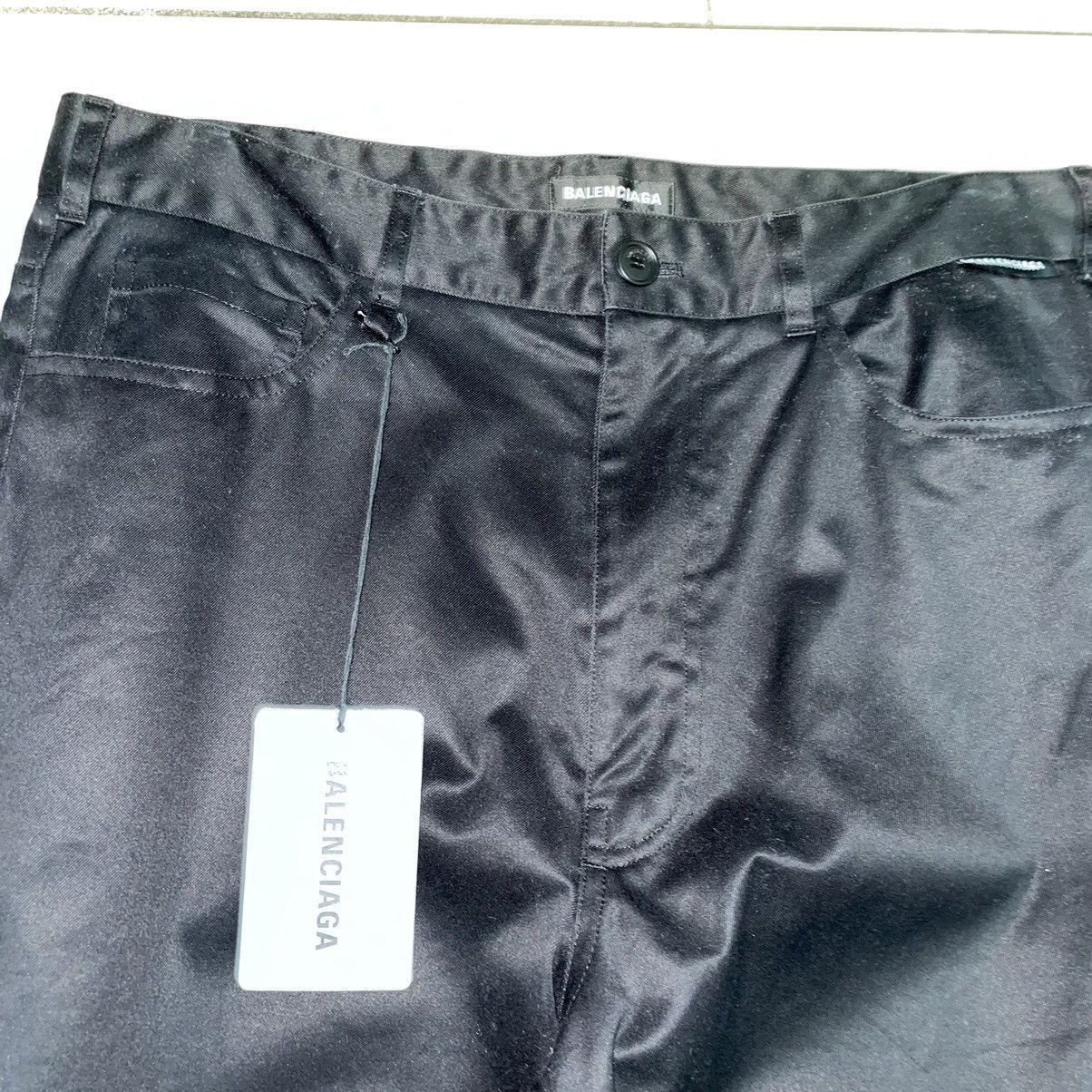 Balenciaga Balenciaga Boot Cut Black Pant / Chinos Size US 33 - 3 Thumbnail