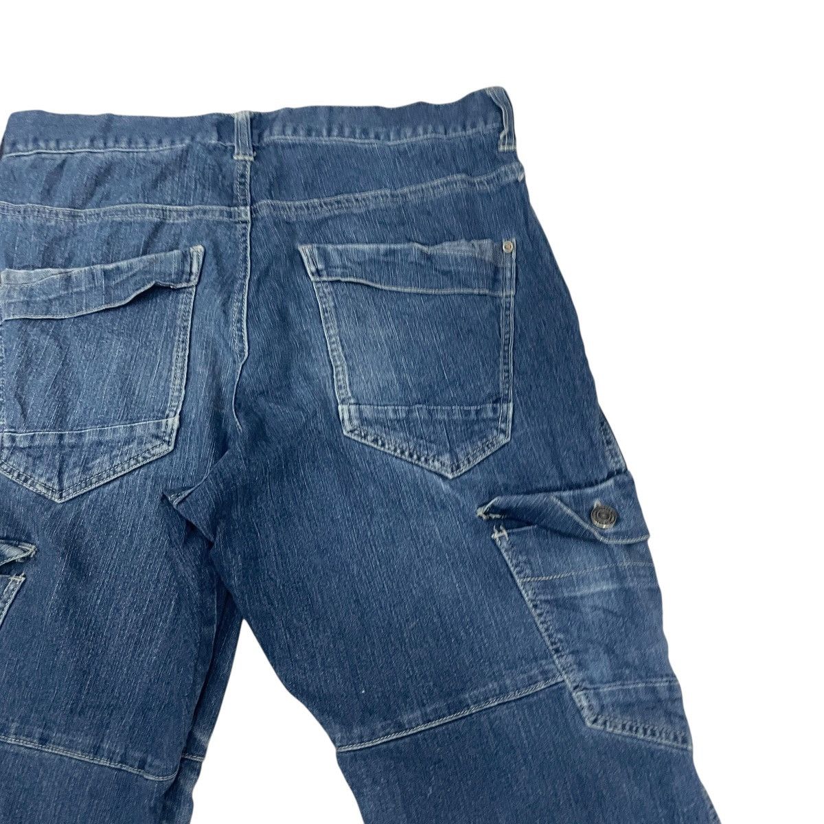 Japanese Brand Vintage Hop-scot Tactical Denim Jeans Size US 32 / EU 48 - 10 Thumbnail