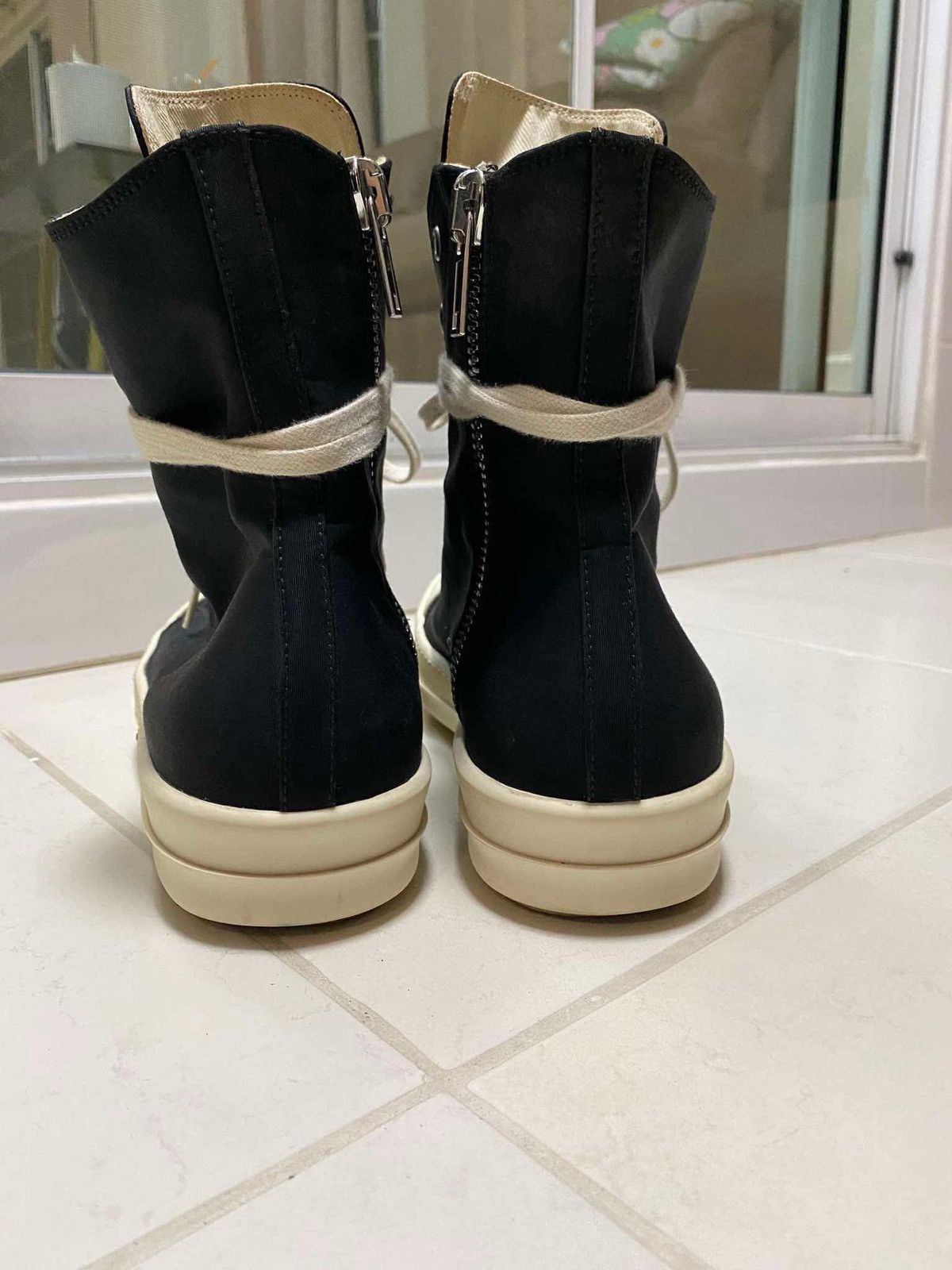 Rick Owens × Rick Owens Drkshdw Rick Owens Drkshdw ramones size 41.5 euro Size US 8.5 / EU 41-42 - 4 Thumbnail