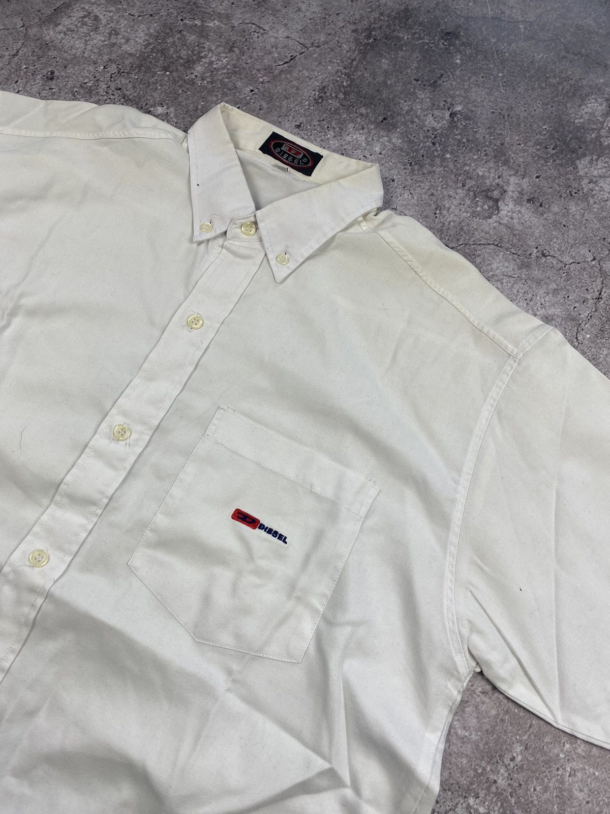 Diesel × Vintage Y2k Vintage Diesel Dragons pocket logo shirt (button up,tee) Size US L / EU 52-54 / 3 - 2 Thumbnail