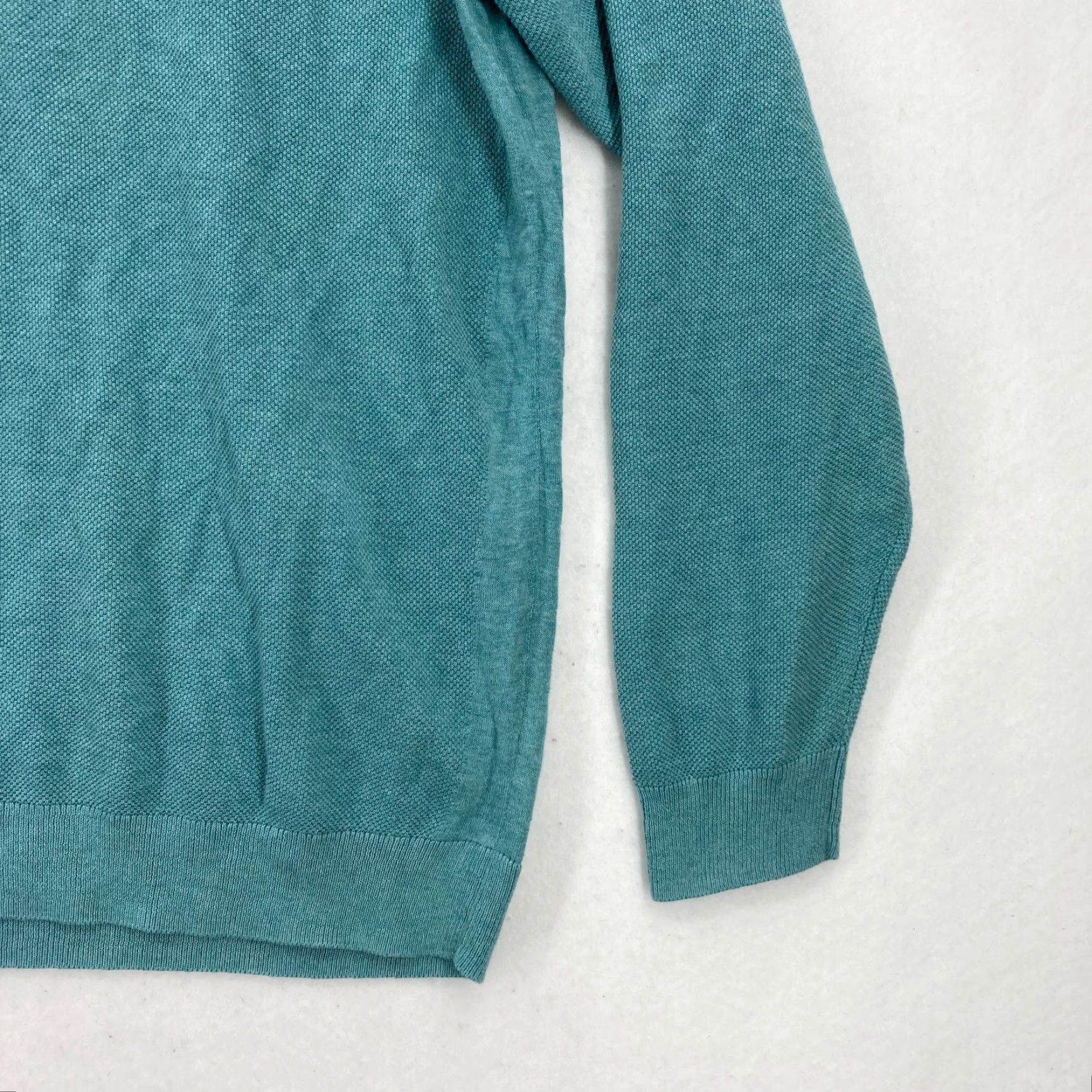 Tommy Bahama Tommy Bahama Island Zone Quarter Zip Sweatshirt Mens XL Blue Preppy Mock Neck Pullover Warm All Seasons Vintage: No Size US XL / EU 56 / 4 - 3 Thumbnail