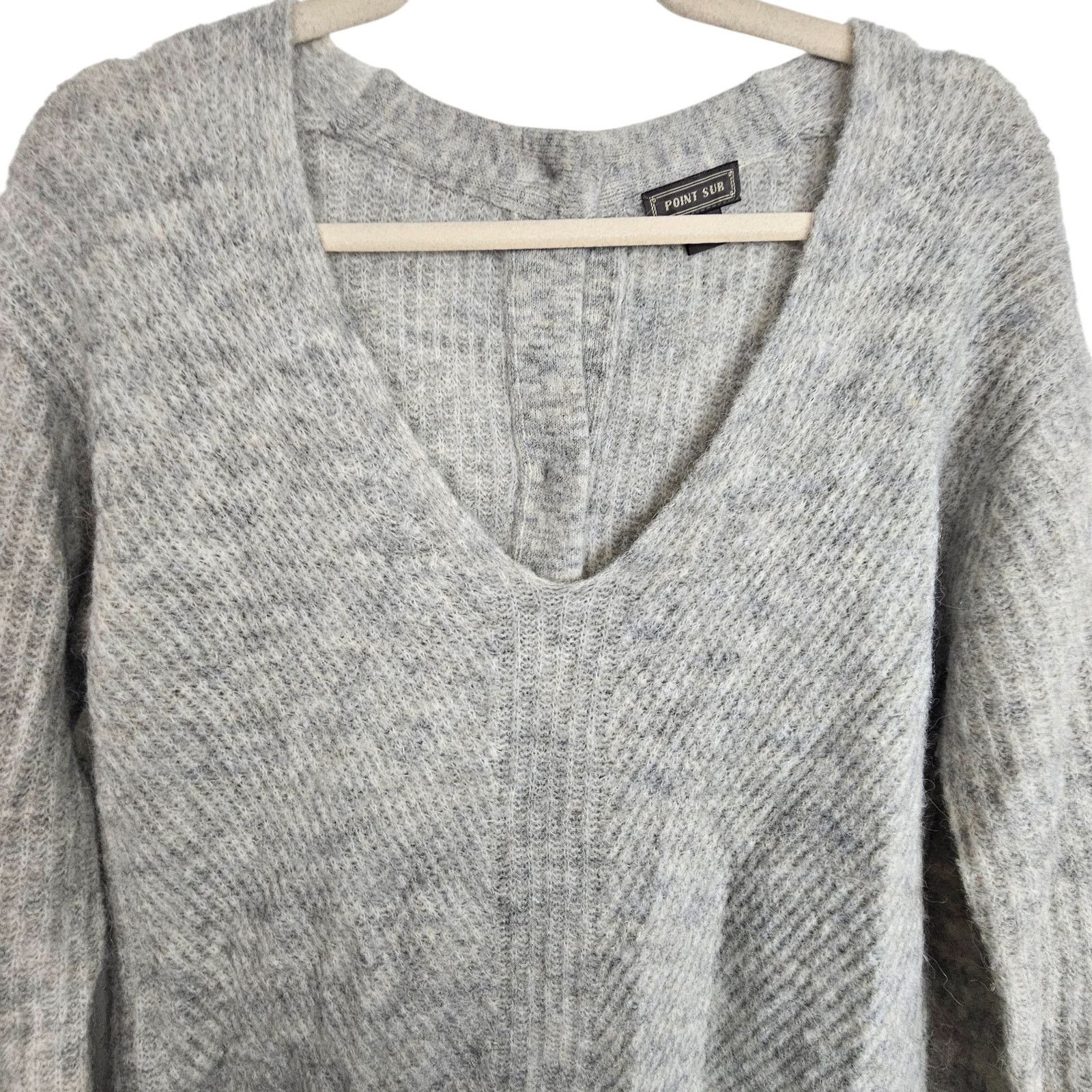 Anthropologie Anthropologie Point Sur Wool Alpaca Knit Sweater Size XS Size XS / US 0-2 / IT 36-38 - 2 Thumbnail
