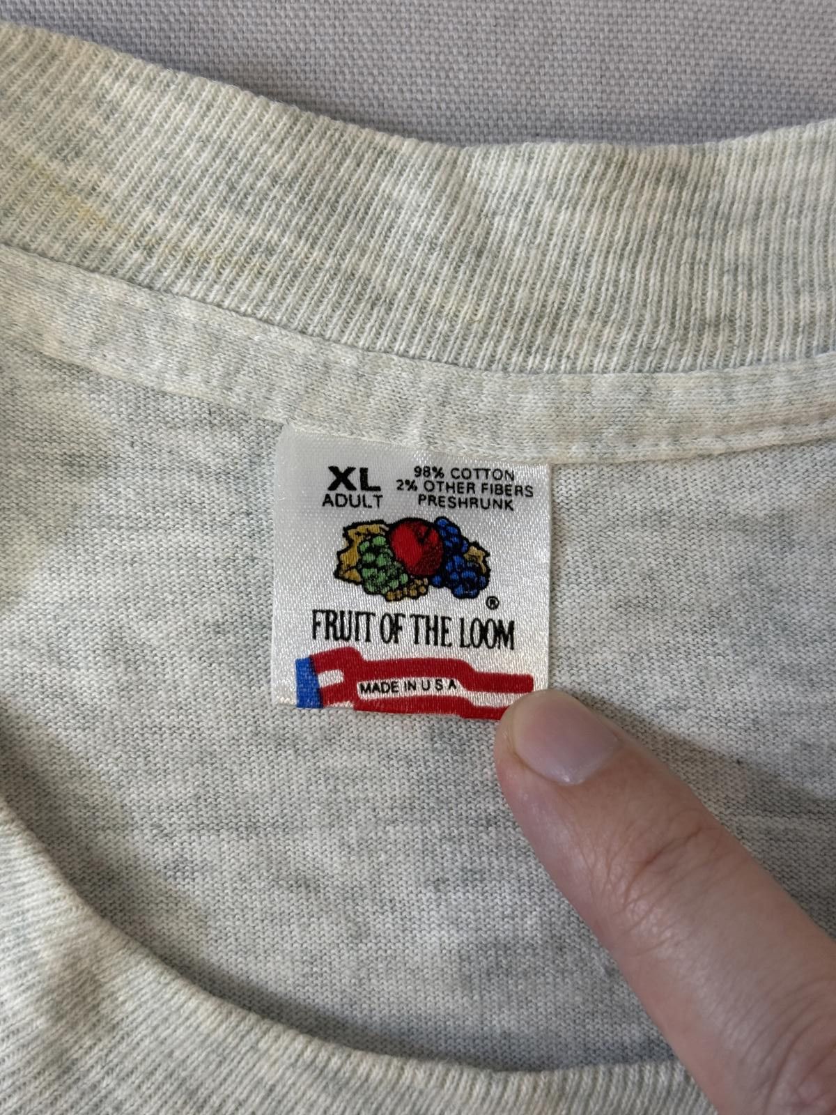 Fruit Of The Loom Vintage Shirt First Rule of Manhood Never Ask For Directions Size US XL / EU 56 / 4 - 2 Thumbnail