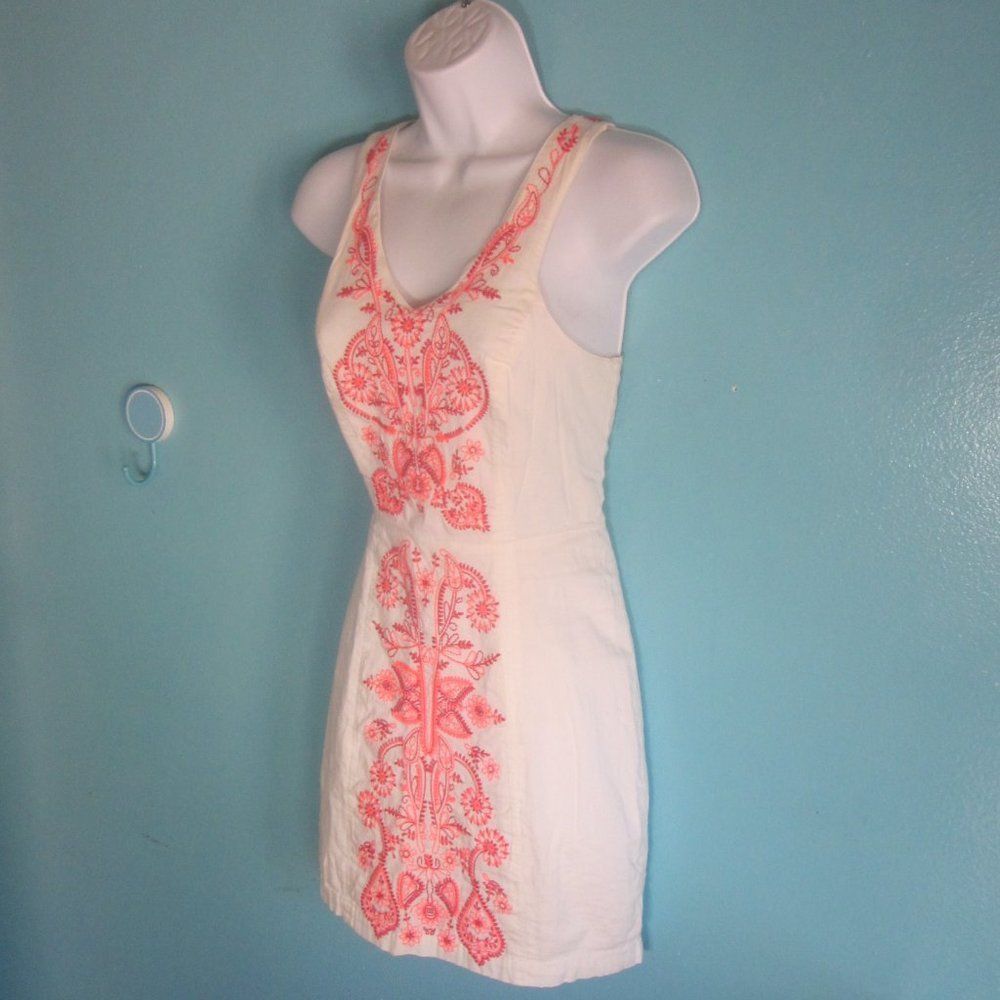 Free People Free People Embroidered Dress XS Size XS / US 0-2 / IT 36-38 - 6 Thumbnail