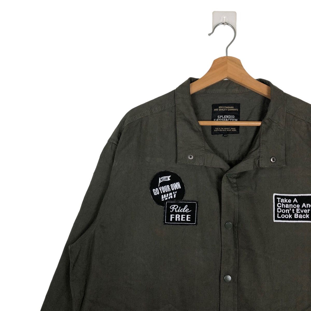 Japanese Brand 🔥Punk Style Design Jacket Full Print Inspire Rick Owens Size US M / EU 48-50 / 2 - 7 Thumbnail