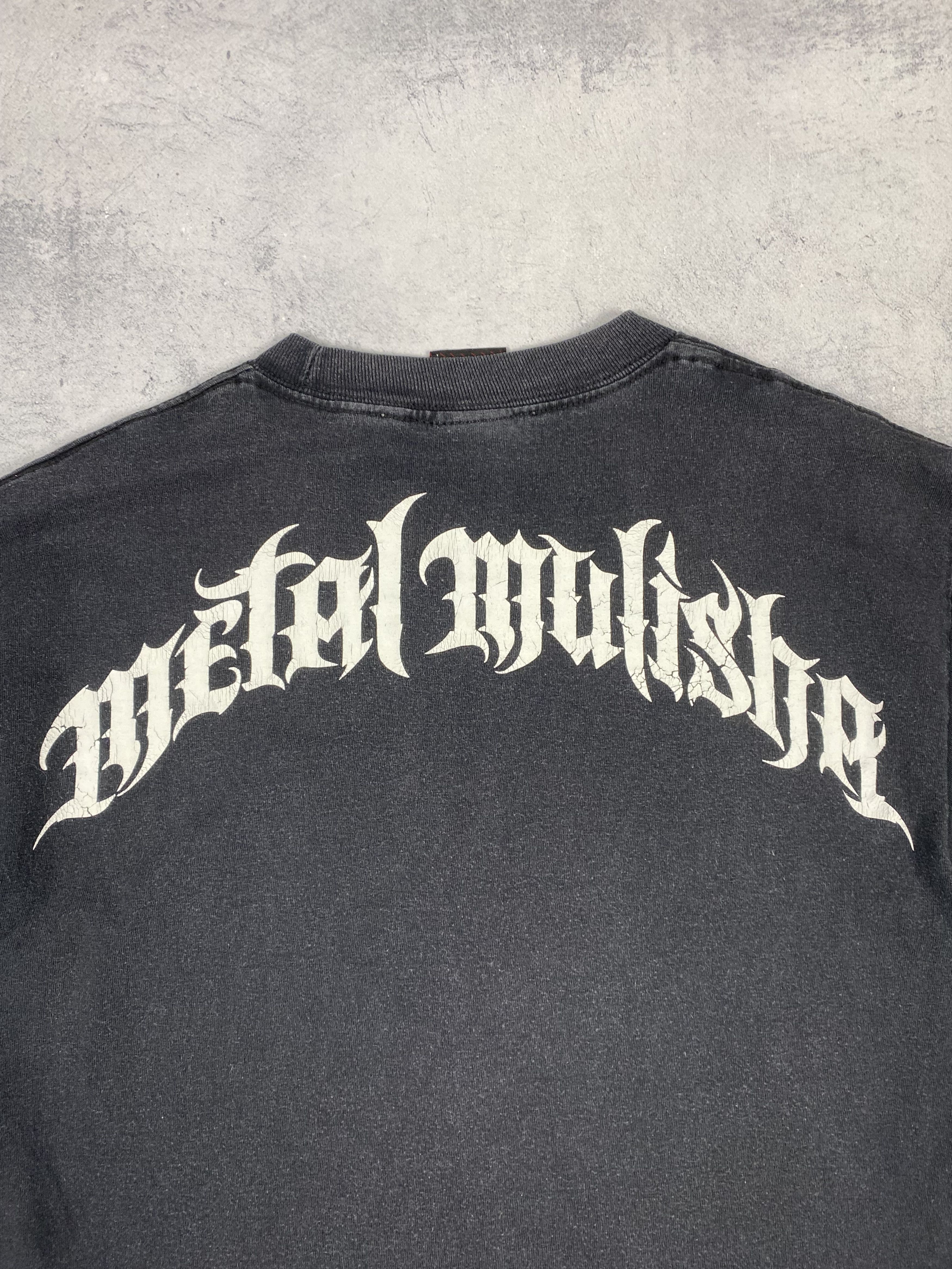 Band Tees Vintage Metal Mulisha Big Logo Skull Graphic y2k T Shirt Size US L / EU 52-54 / 3 - 14 Thumbnail