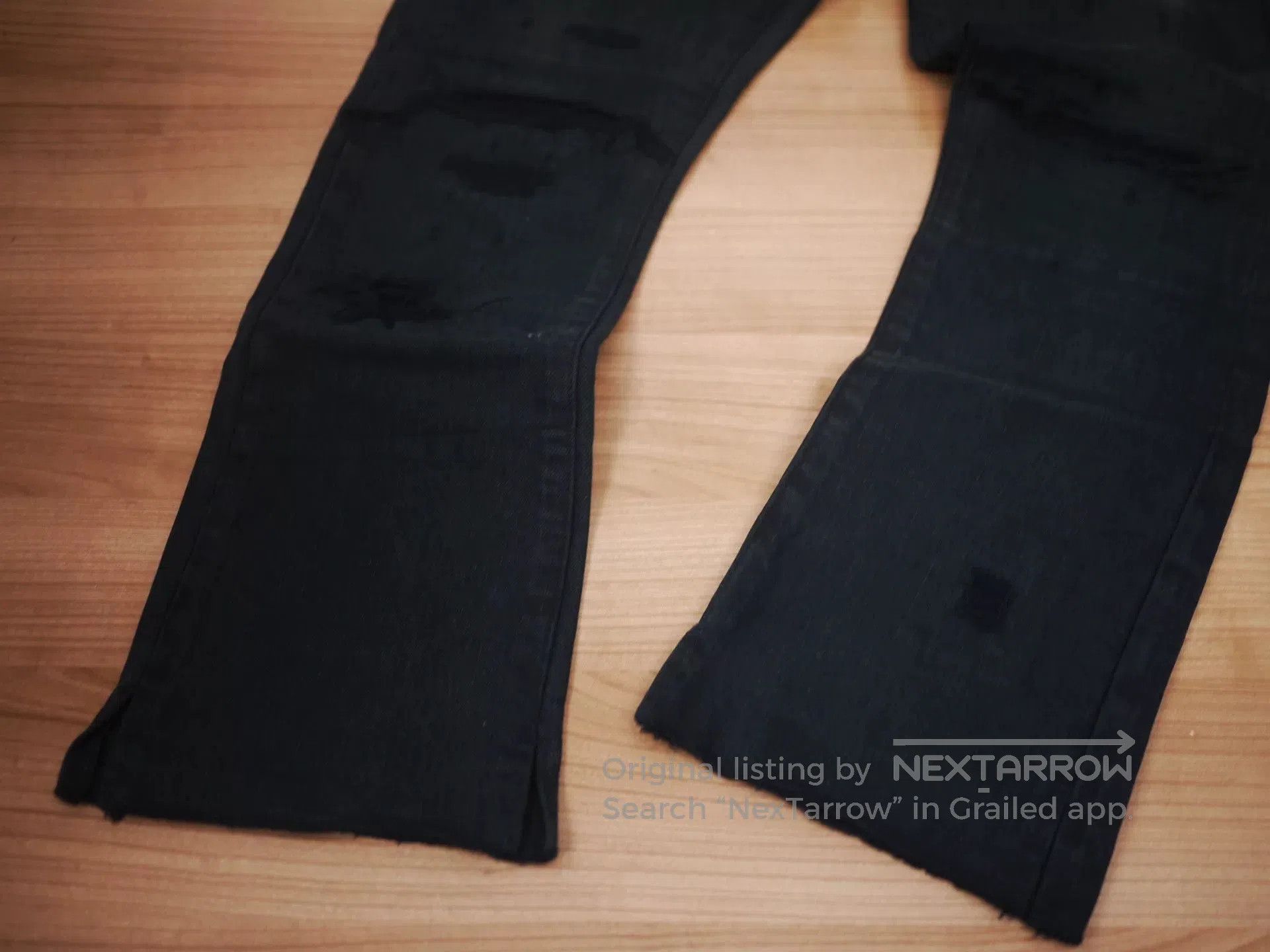 Visvim VISVIM SOCIAL SCULPTURE D17 Black Jeans. Size US 32 / EU 48 - 3 Thumbnail