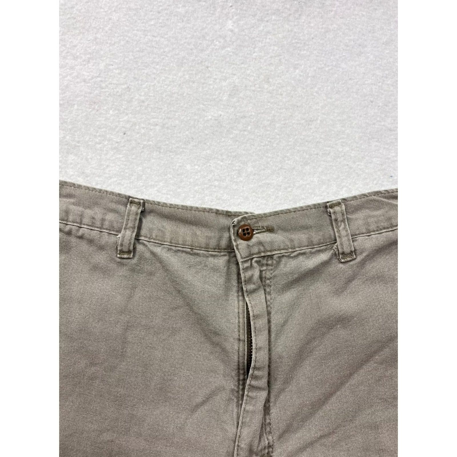 Vintage Mens Harbor One Shorts Chino Khaki 34 Casual Cotton Regular Mens 34 Size US 34 / EU 50 - 5 Thumbnail