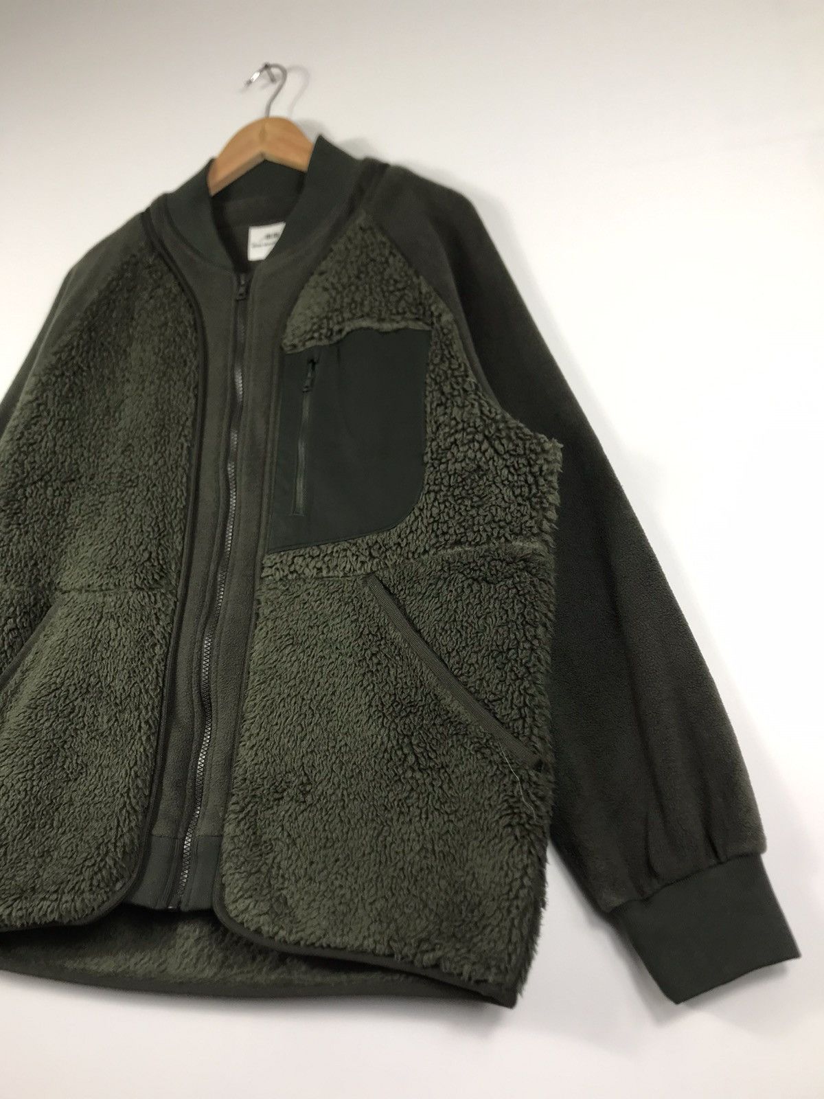 Uniqlo × White Mountaineering 🌟White Mountaineering Deep Pile Fleece Jacket Size US L / EU 52-54 / 3 - 3 Thumbnail
