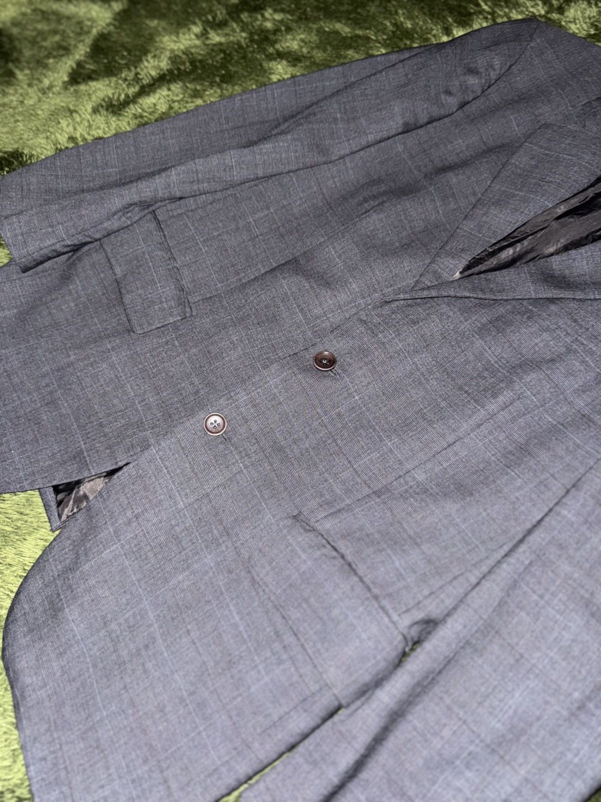 Brooks Brothers [38S] Brooks Brothers USA Made in Italy Check Blazer Size 38S - 4 Thumbnail