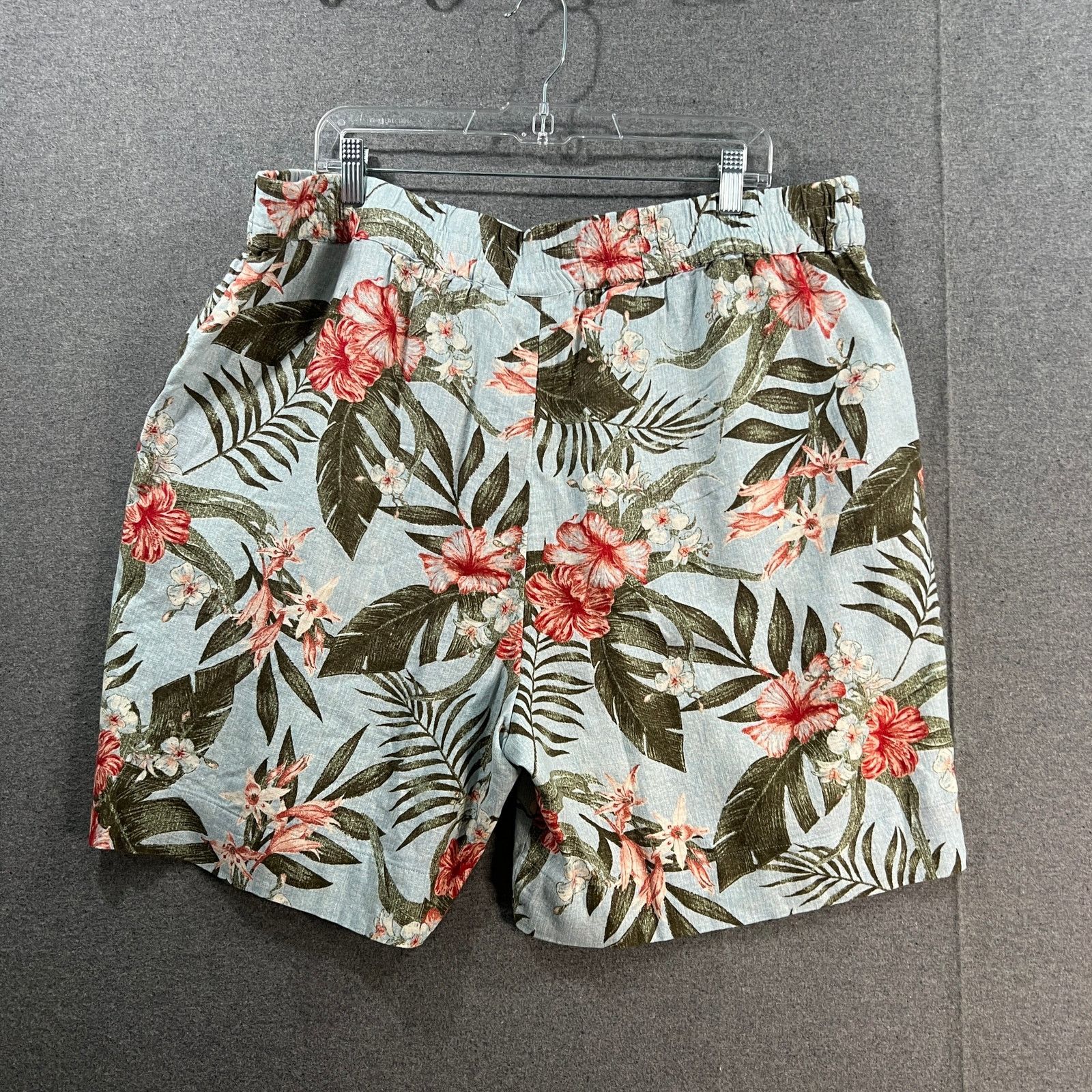Denim & Co. Denim & Co. Naturals Regular Linen Blend Shorts Size 1X Size 40" / US 18 - 1 Thumbnail