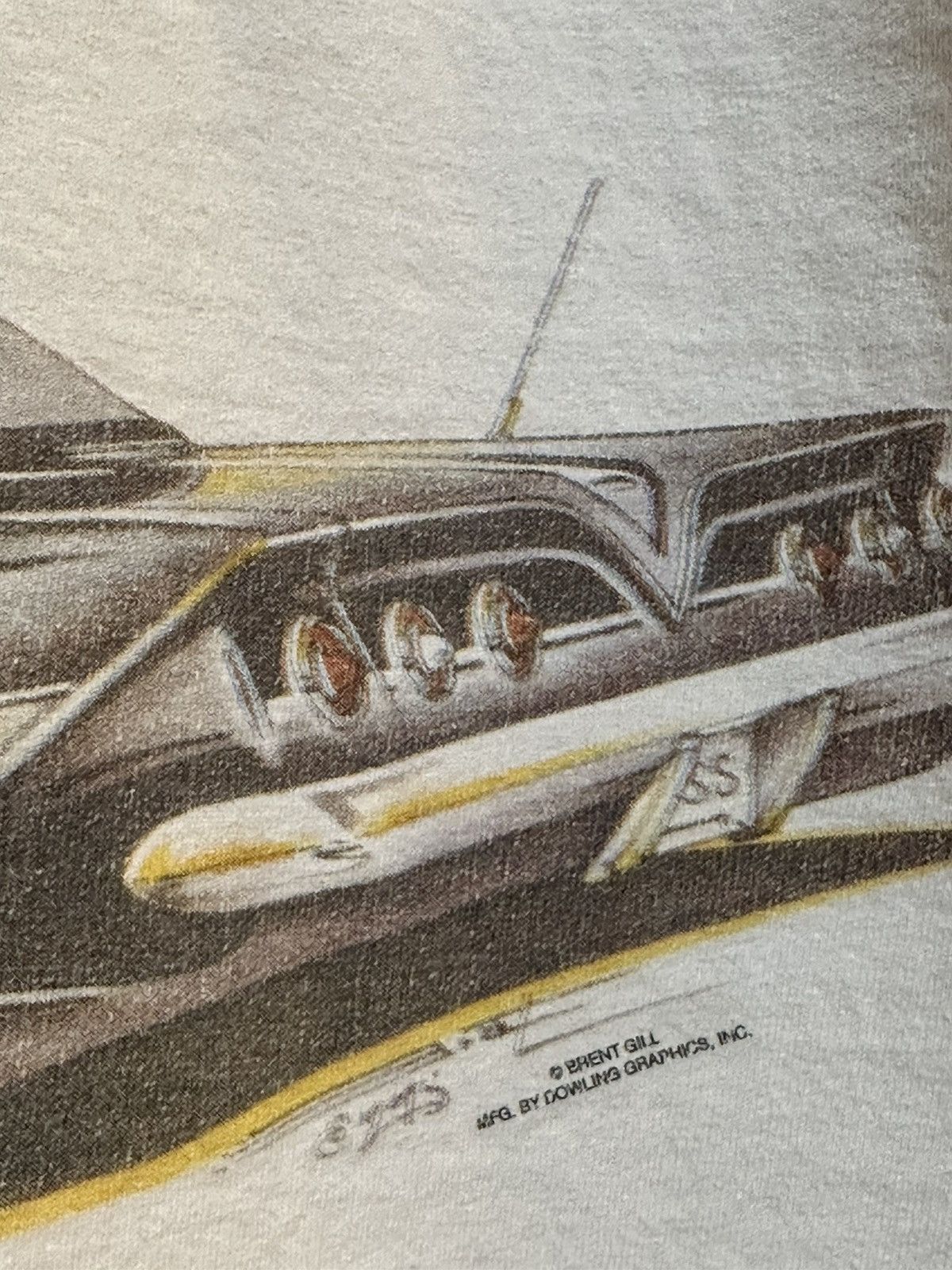 Chevrolet × Vintage Vintage Chevy Impala 1961 Lowrider T Shirt Size US M / EU 48-50 / 2 - 3 Thumbnail