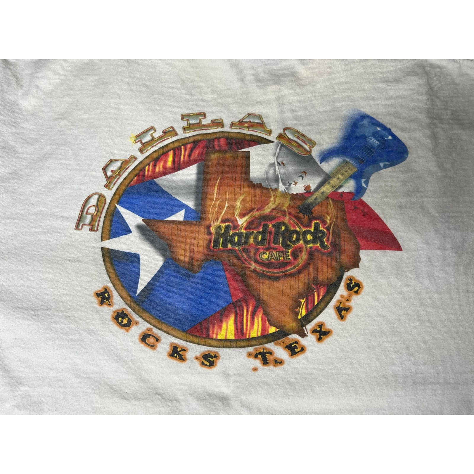 Hard Rock Cafe × Vintage Vintage Hard Rock Cafe Dallas Texas Graphic T-Shirt XL Size US XL / EU 56 / 4 - 4 Thumbnail