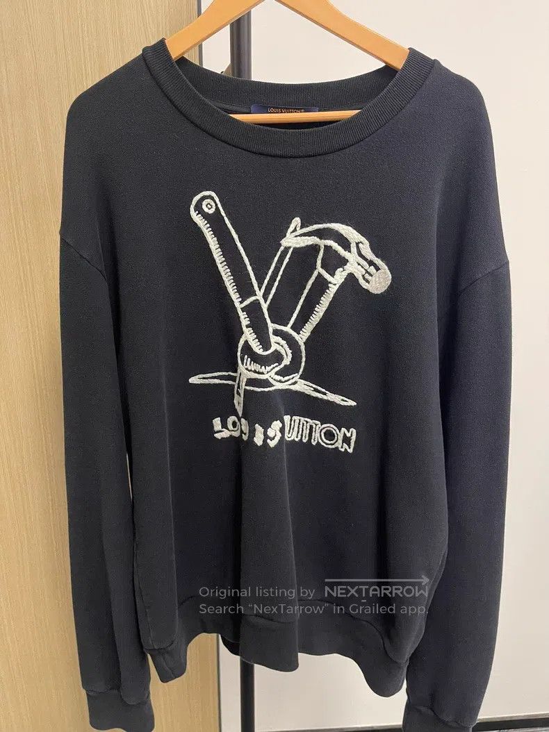 Louis Vuitton Louis Vuitton Black Hoodie Size US XXL / EU 58 / 5 - 1 Thumbnail