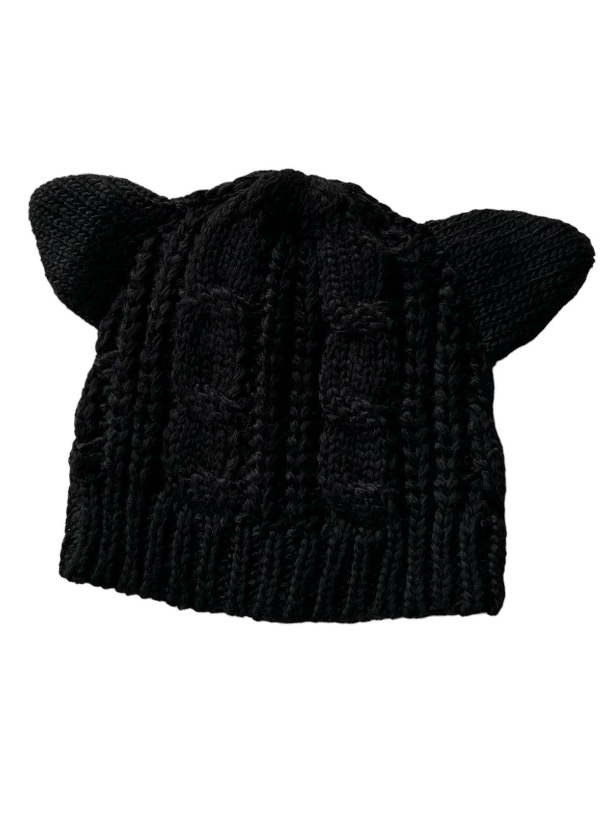 14th Addiction × Japanese Brand Bunny Horn Devil Knitted Beanie Hats Like CDG !! Size ONE SIZE - 3 Thumbnail
