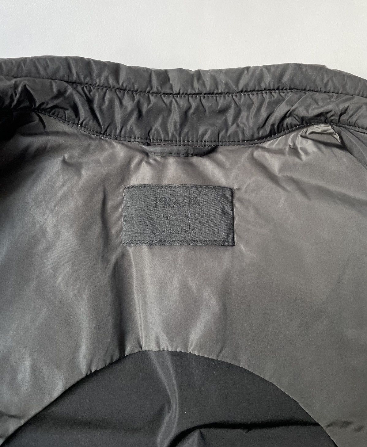 Prada Black Nylon ‘Hunter’ Down Jacket Size US L / EU 52-54 / 3 - 12 Thumbnail