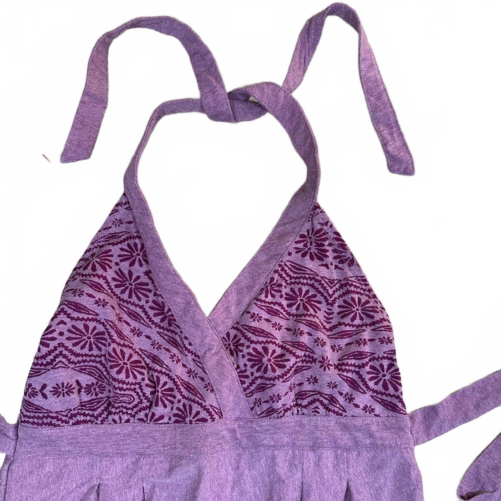 Other Athleta Women’s Dress Pink Halter Neck Waist Ties XS Y2K Size XS / US 0-2 / IT 36-38 - 3 Thumbnail
