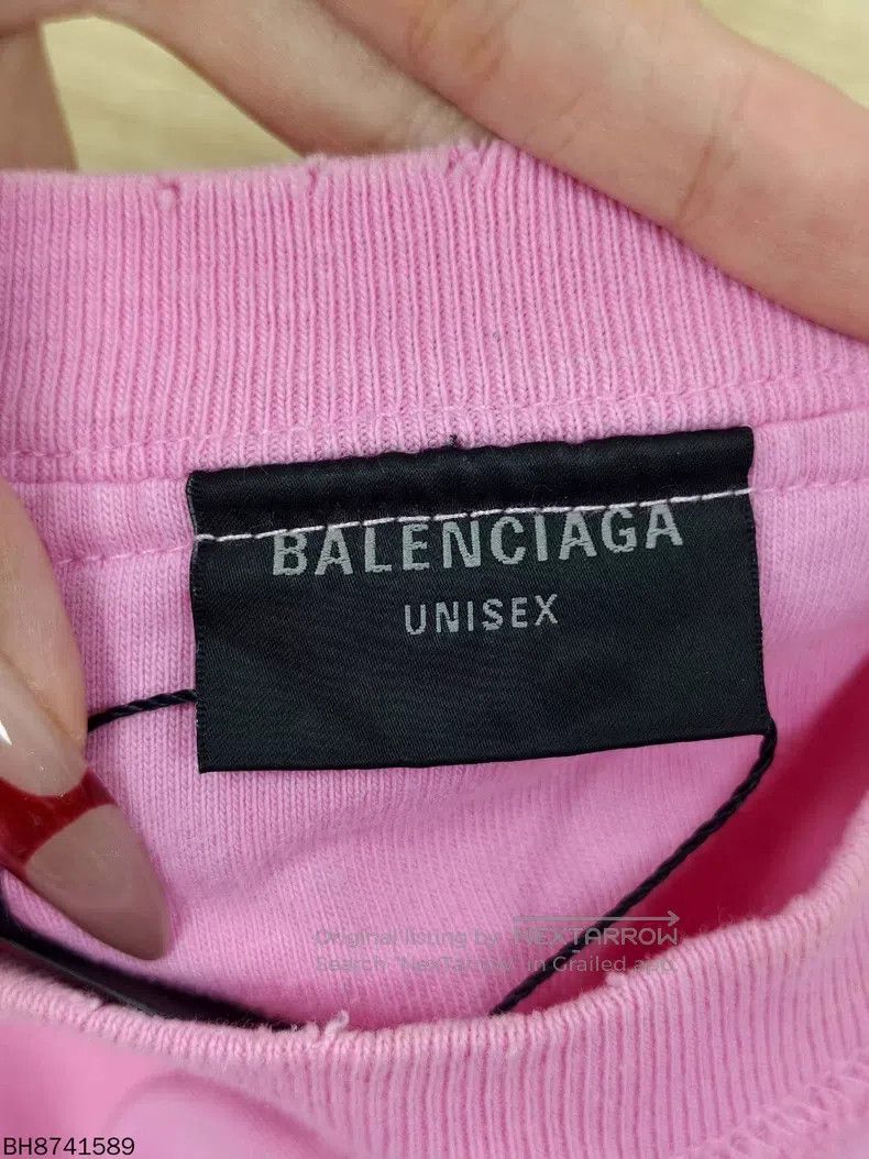 Balenciaga Balenciaga Solid color printed logo short-sleeve Size US S / EU 44-46 / 1 - 5 Thumbnail