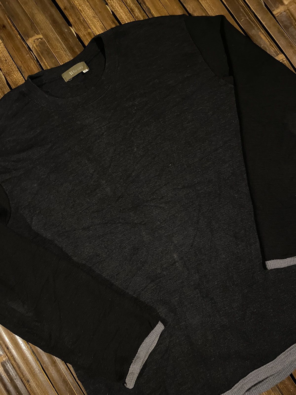 Y'S FOR MAN YOHJIYAMAMOTO LONG SLEEVE