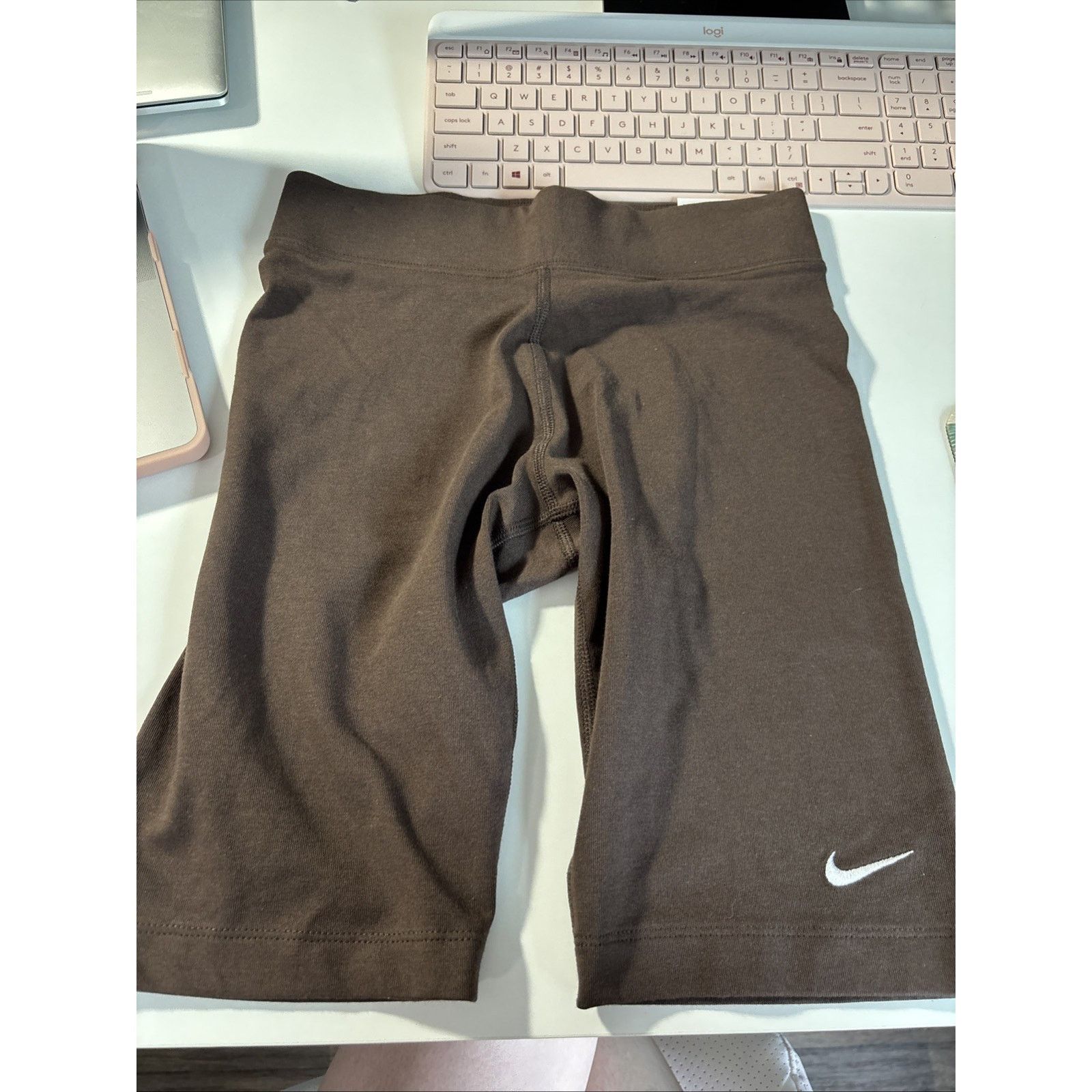 Nike Nike Tight Fit Mid Rise Short Length Bike Short Small Size 24" / US 00 / IT 34 - 1 Thumbnail