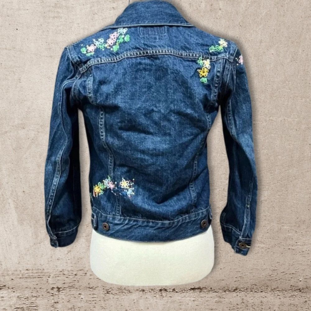 Lucky Brand Lucky Brand Handcrafted Jean Jacket Size XS / US 0-2 / IT 36-38 - 2 Thumbnail