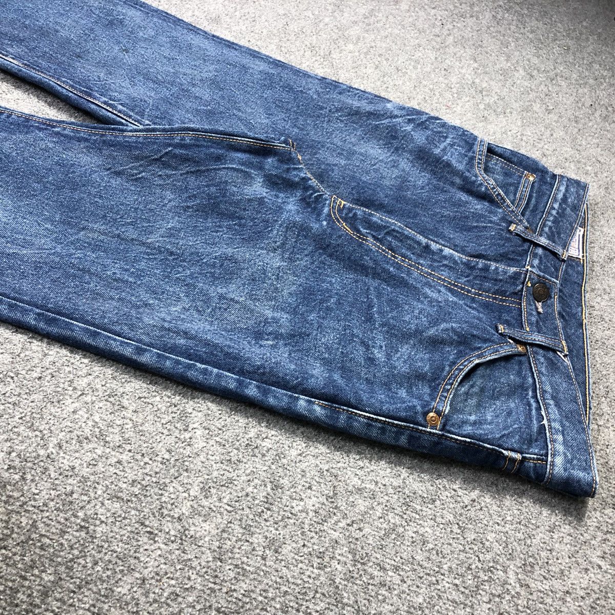Edwin 🔥Rare🔥 Vintage 80s EDWIN Flare Bootcut Denim Jeans Size US 31 - 7 Thumbnail