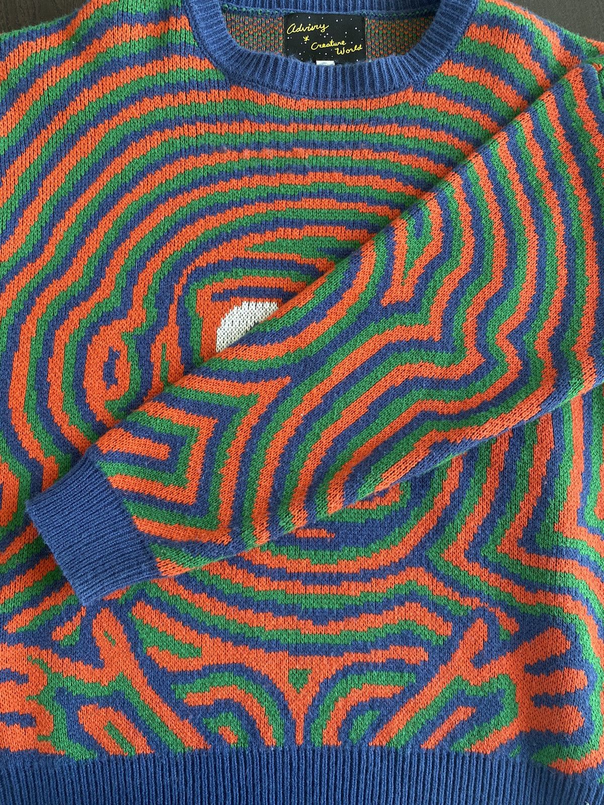 Advisry Clothing Advisry x Creature World Thermal Knit Sweater Grailed
