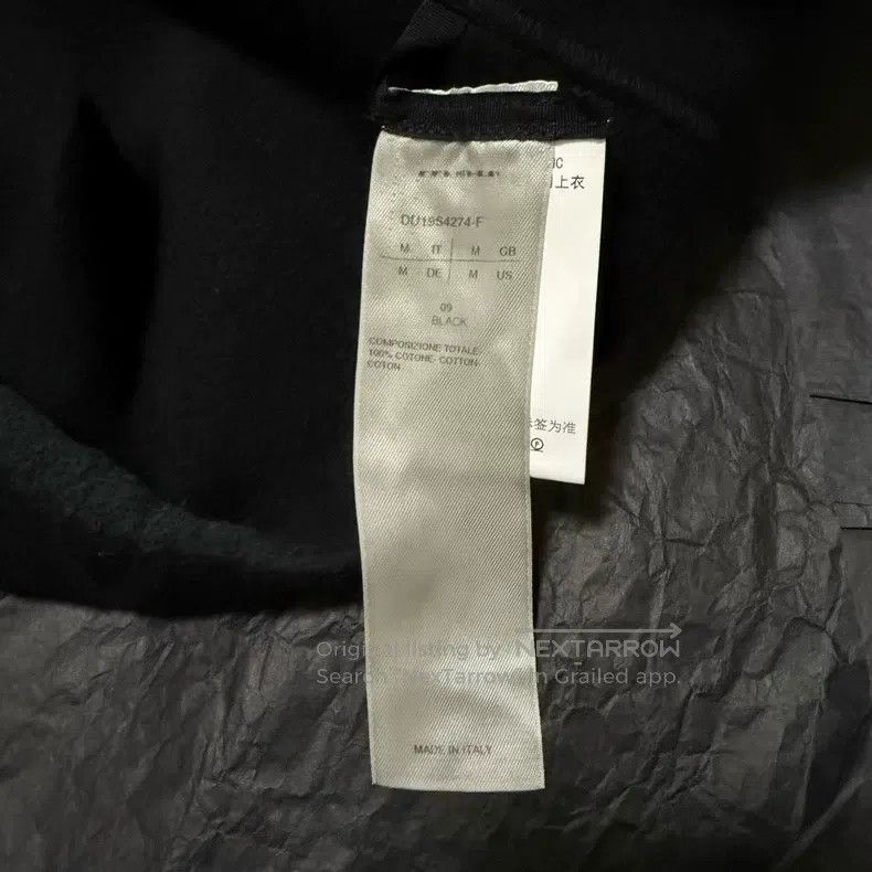 Rick Owens Rick Owens Black short sleeve fleece sweatshirt Size US M / EU 48-50 / 2 - 7 Thumbnail