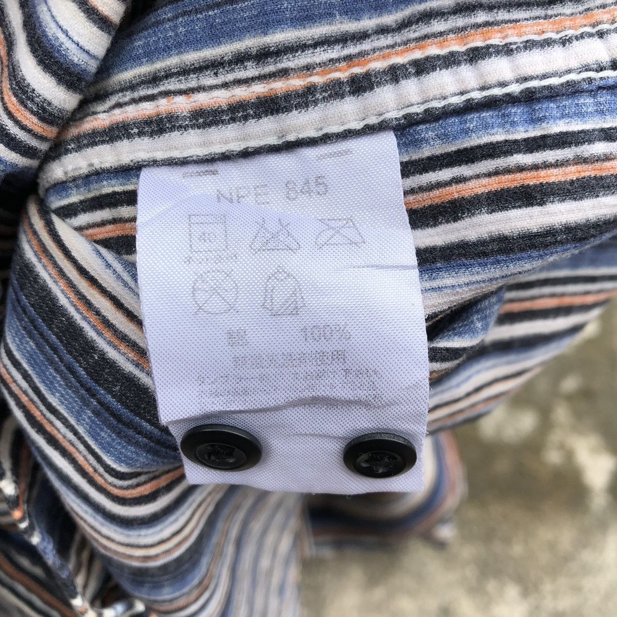Designer × Japanese Brand × Kansai Yamamoto 🔥Rare🔥🇯🇵Kansai Yamamoto Corduroy Stripe Western Button Shirts Size US XXL / EU 58 / 5 - 11 Thumbnail