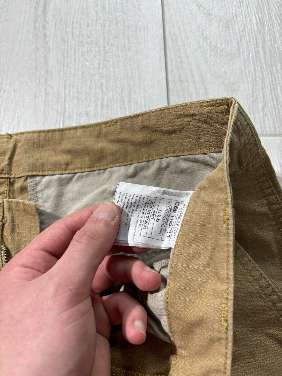 Carhartt Carhartt Cargo Pants Regular Baggy Rap GorpCore Style Retro Size US 31 - 7 Thumbnail