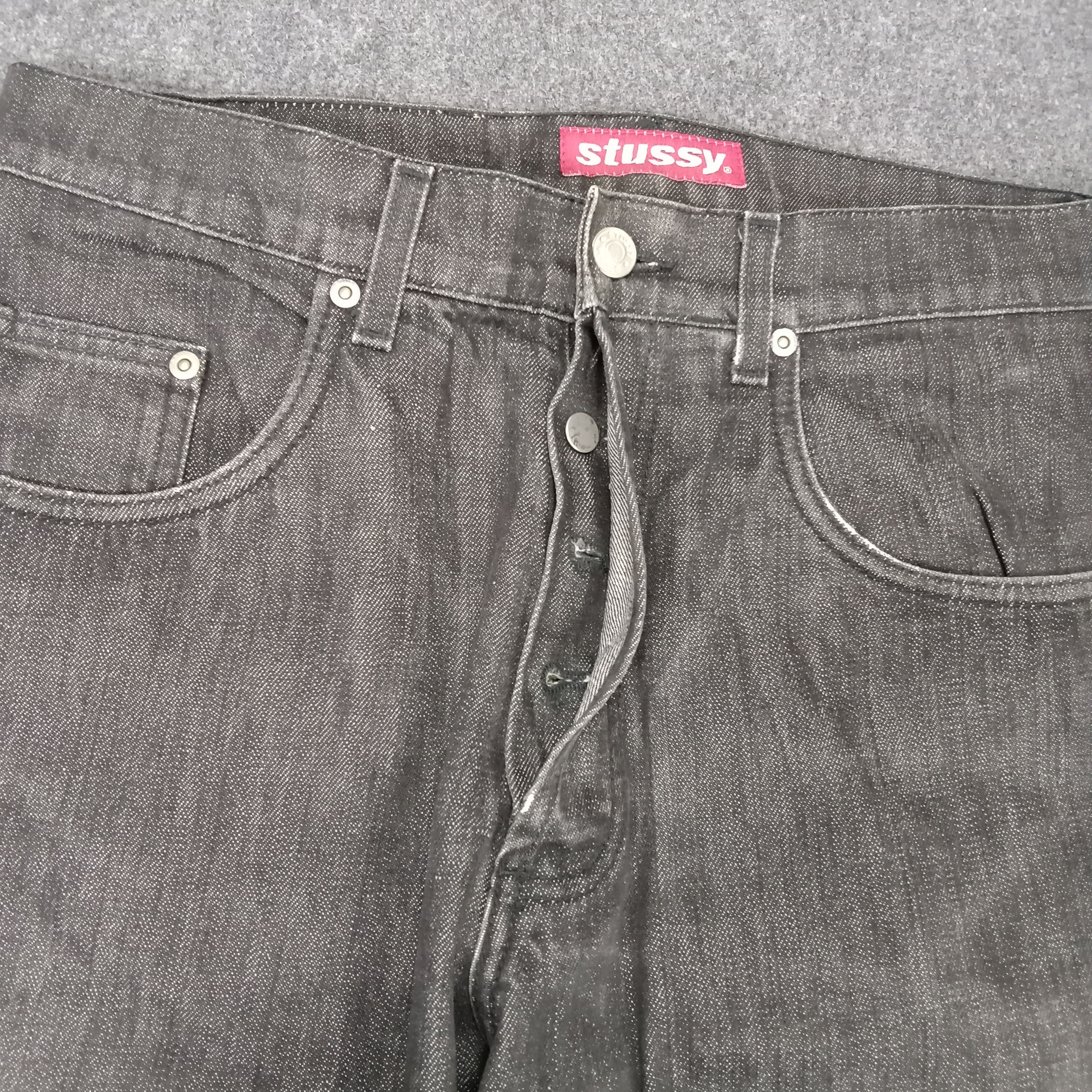 Stussy Stussy American Streetwear Style Baggy Denim Jeans Size US 32 / EU 48 - 7 Thumbnail