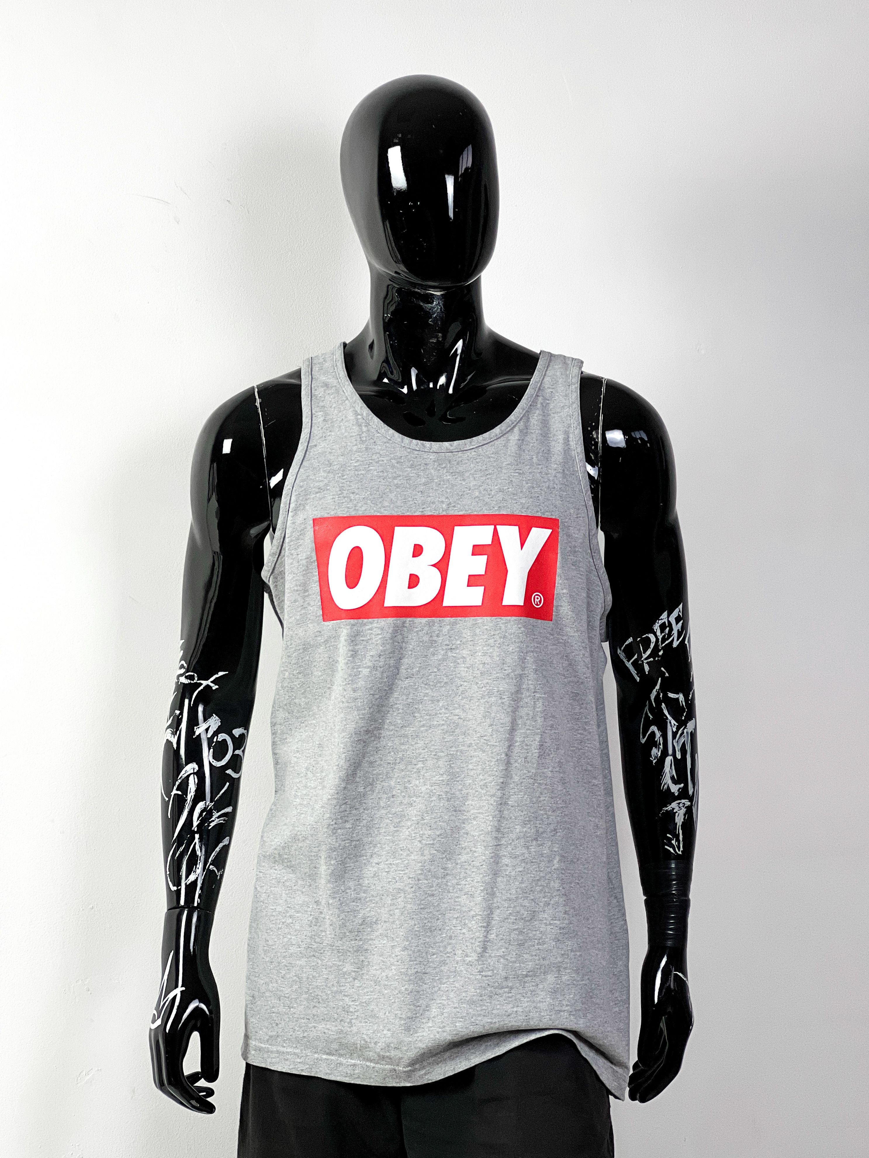 Obey OBEY sleeveless t-shirt Size US XXL / EU 58 / 5 - 1 Thumbnail