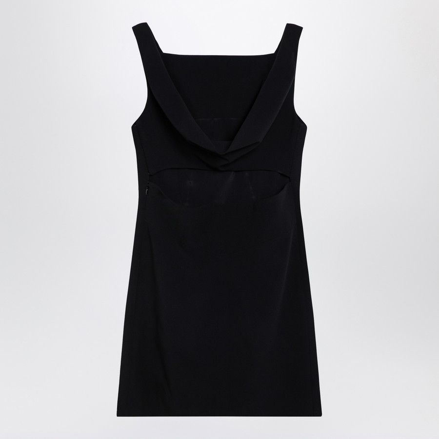 Givenchy o1d2blof0824 Mini Dress in Black Size S / US 4 / IT 40 - 2 Thumbnail