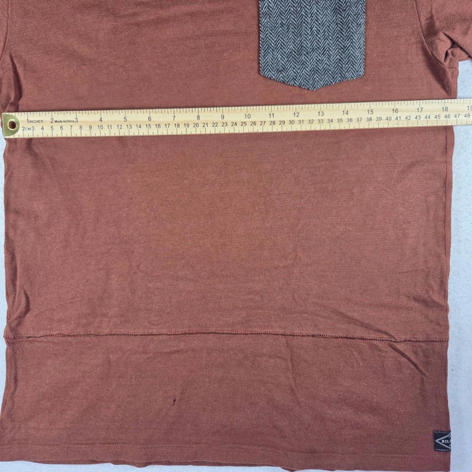 Billabong VTG BILLABONG TShirt Mens Medium Rust Custom Fit 100% Cotton Size US M / EU 48-50 / 2 - 6 Thumbnail