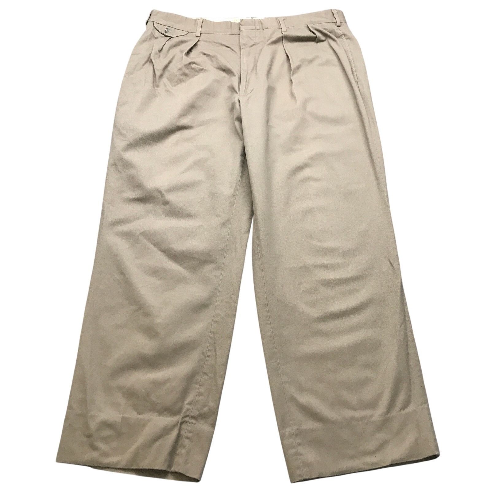 Brooks Brothers Vintage Brooks Brothers Twill Khaki Dress Pants Mens 36x28 Size US 36 / EU 52 - 1 Thumbnail