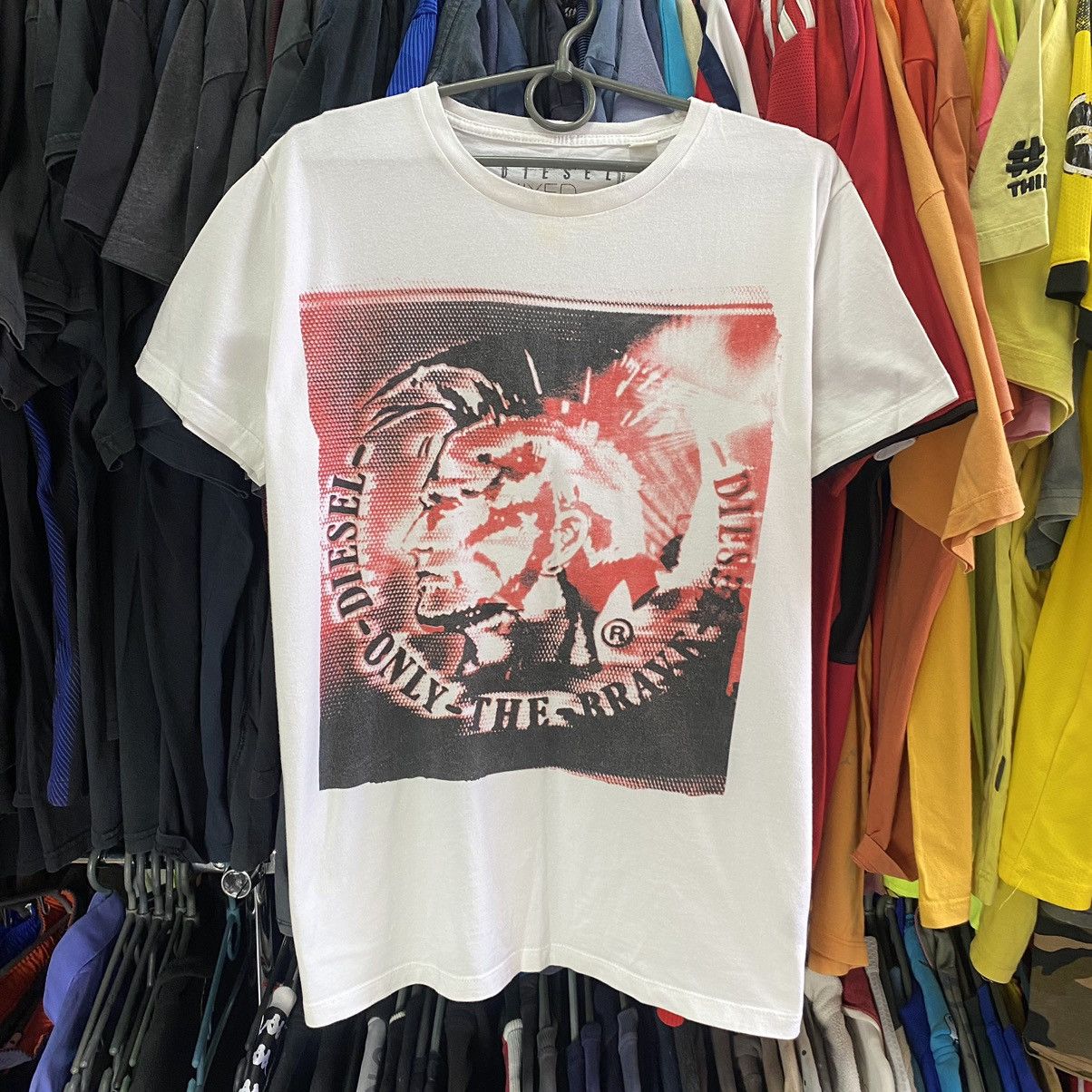 Diesel Men’s Diesel Big Graphic Logo Designer tee Size US L / EU 52-54 / 3 - 1 Thumbnail