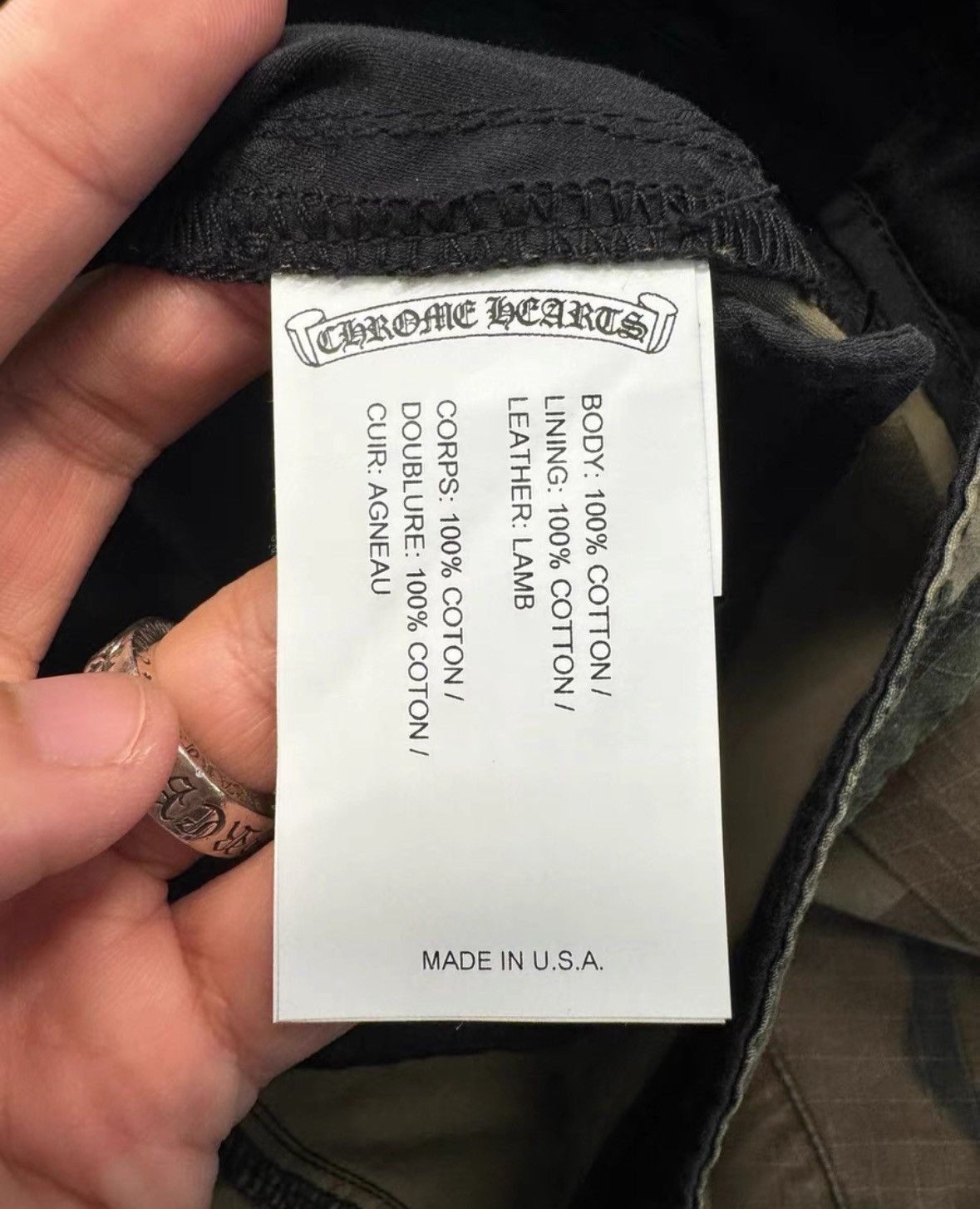 Chrome Hearts Camo cross patch cargo shorts Size US 31 - 7 Thumbnail
