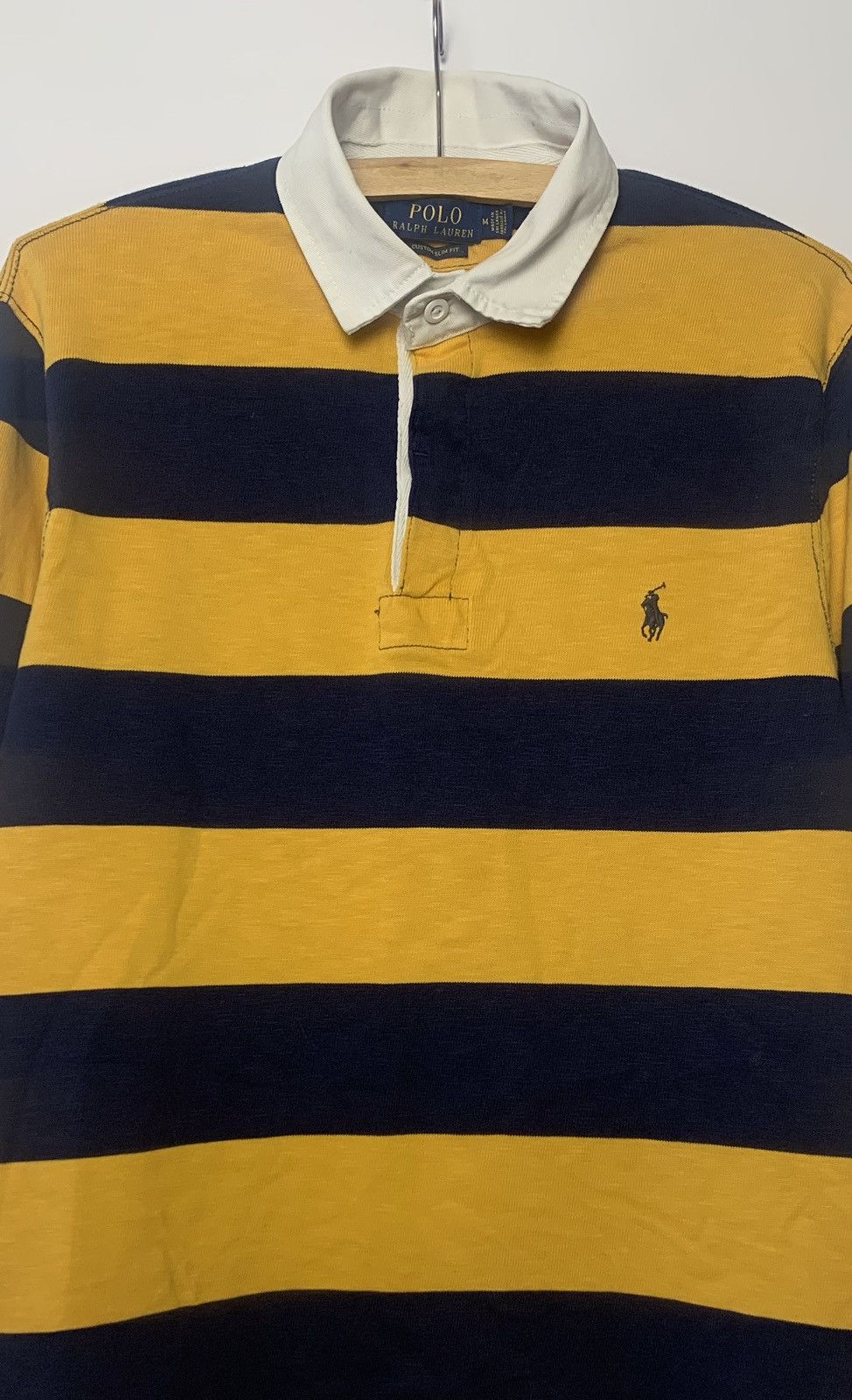 Polo Ralph Lauren × Vintage Vintage Y2K Polo Ralph Lauren Rugby Shirt Pullover Size US M / EU 48-50 / 2 - 3 Thumbnail