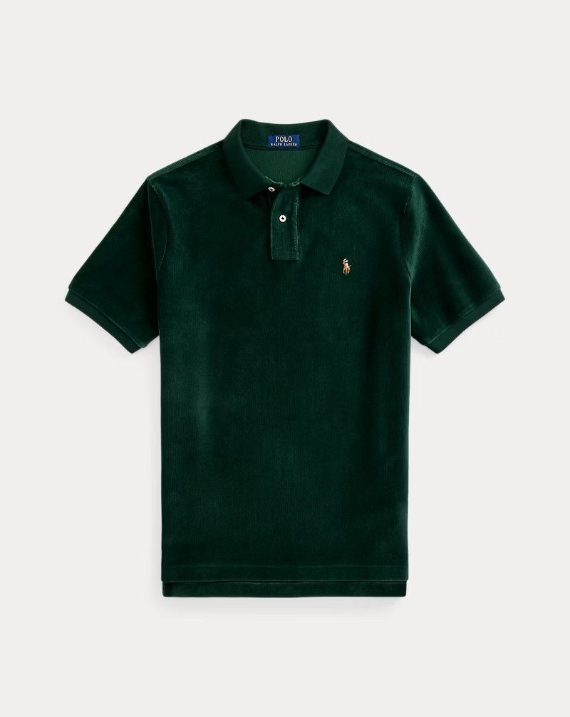 Polo Ralph Lauren Polo Ralph Lauren Classic Fit Knit Corduroy Shirt Green XL Size US XL / EU 56 / 4 - 6 Thumbnail