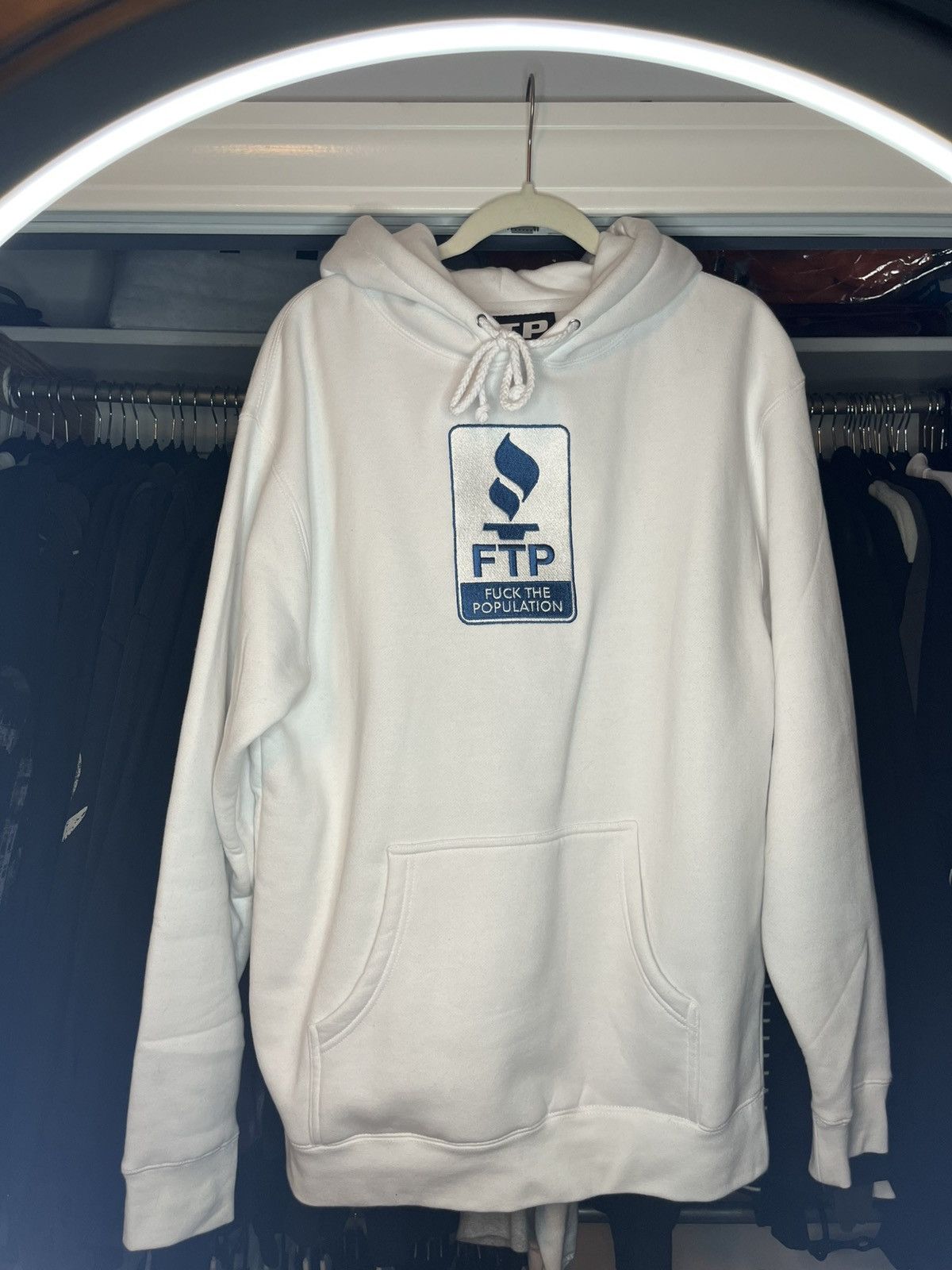 Fuck The Population FTP BETTER BUSINESS PULLOVER (WHITE) Size US M / EU 48-50 / 2 - 1 Thumbnail
