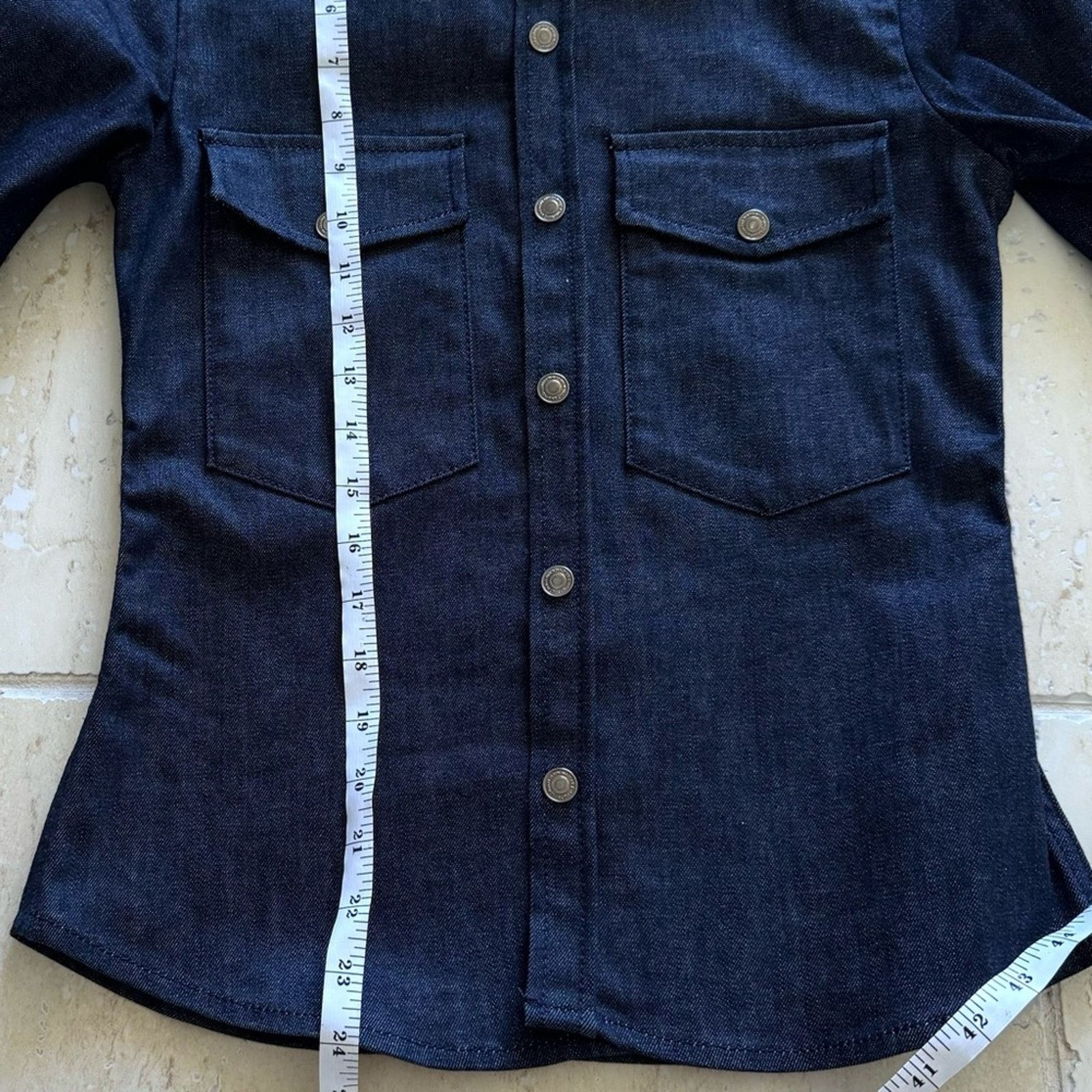 Zara New, ZARA Jeans Shirt, Size S Size S / US 4 / IT 40 - 5 Thumbnail