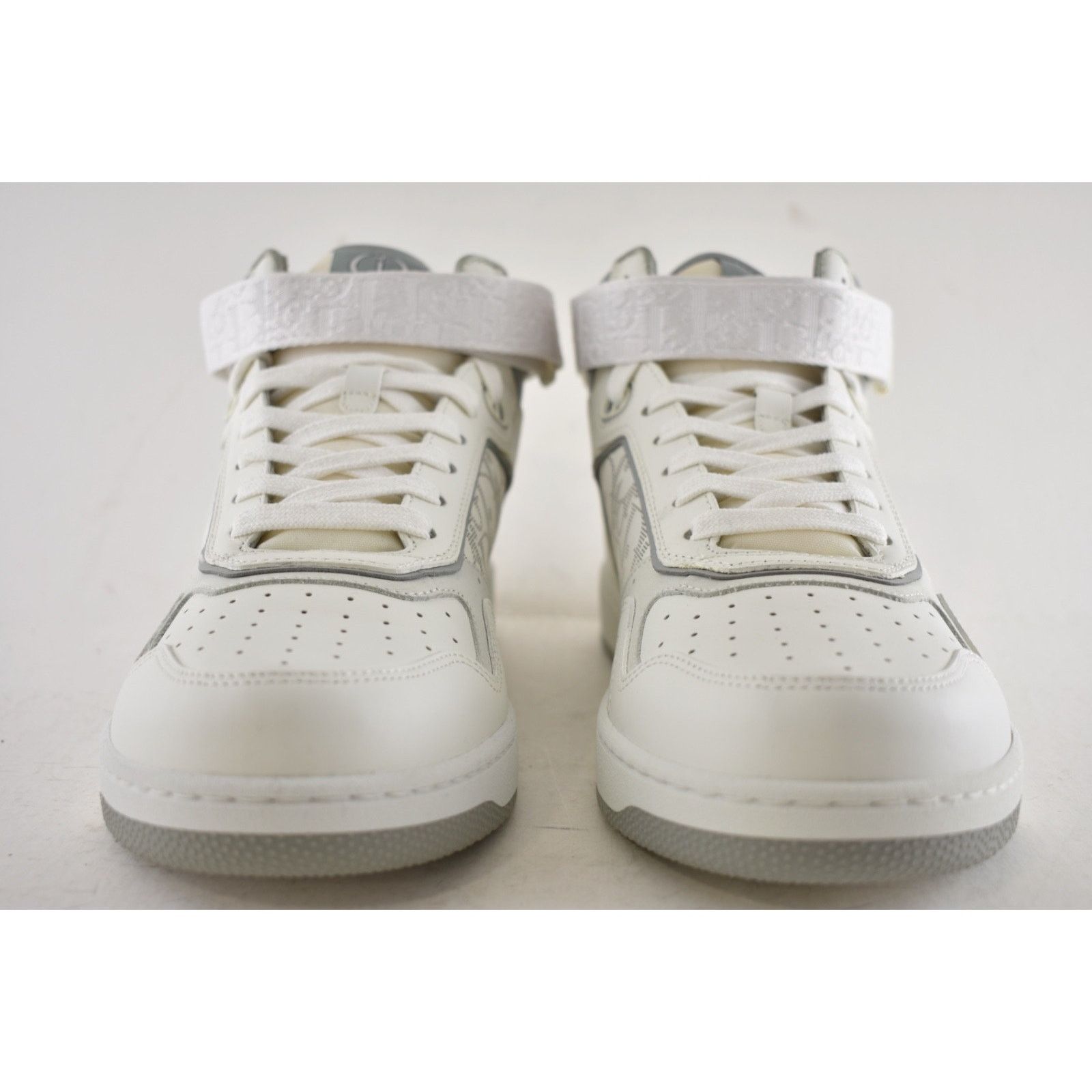 Dior Mens B27 Uptown Leather Oblique High Top Trainer Sneakers Size US 11 / EU 44 - 7 Thumbnail