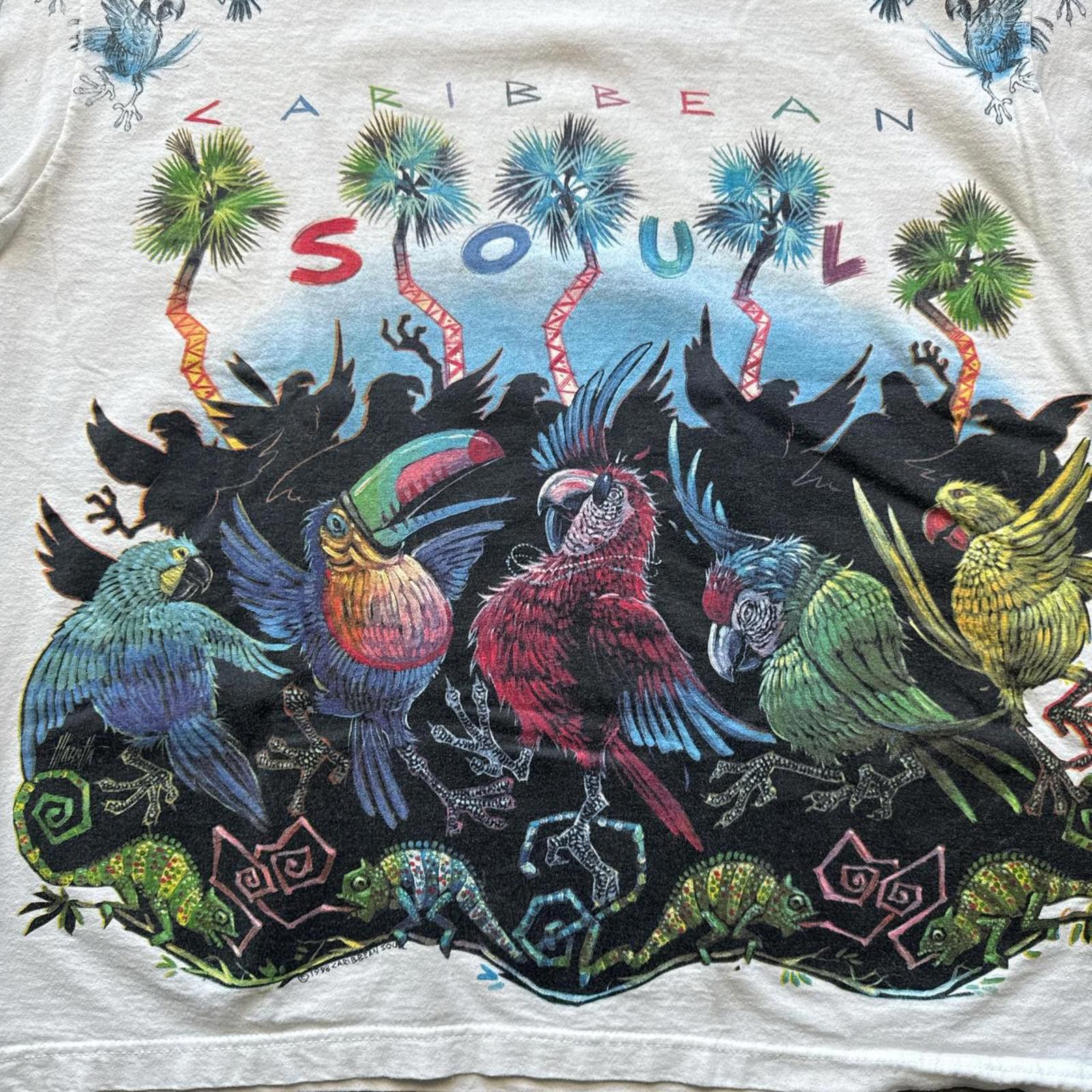 Other Caribbean Soul Nature Tropical 1998 AOP 90's T-Shirt Size US L / EU 52-54 / 3 - 3 Thumbnail