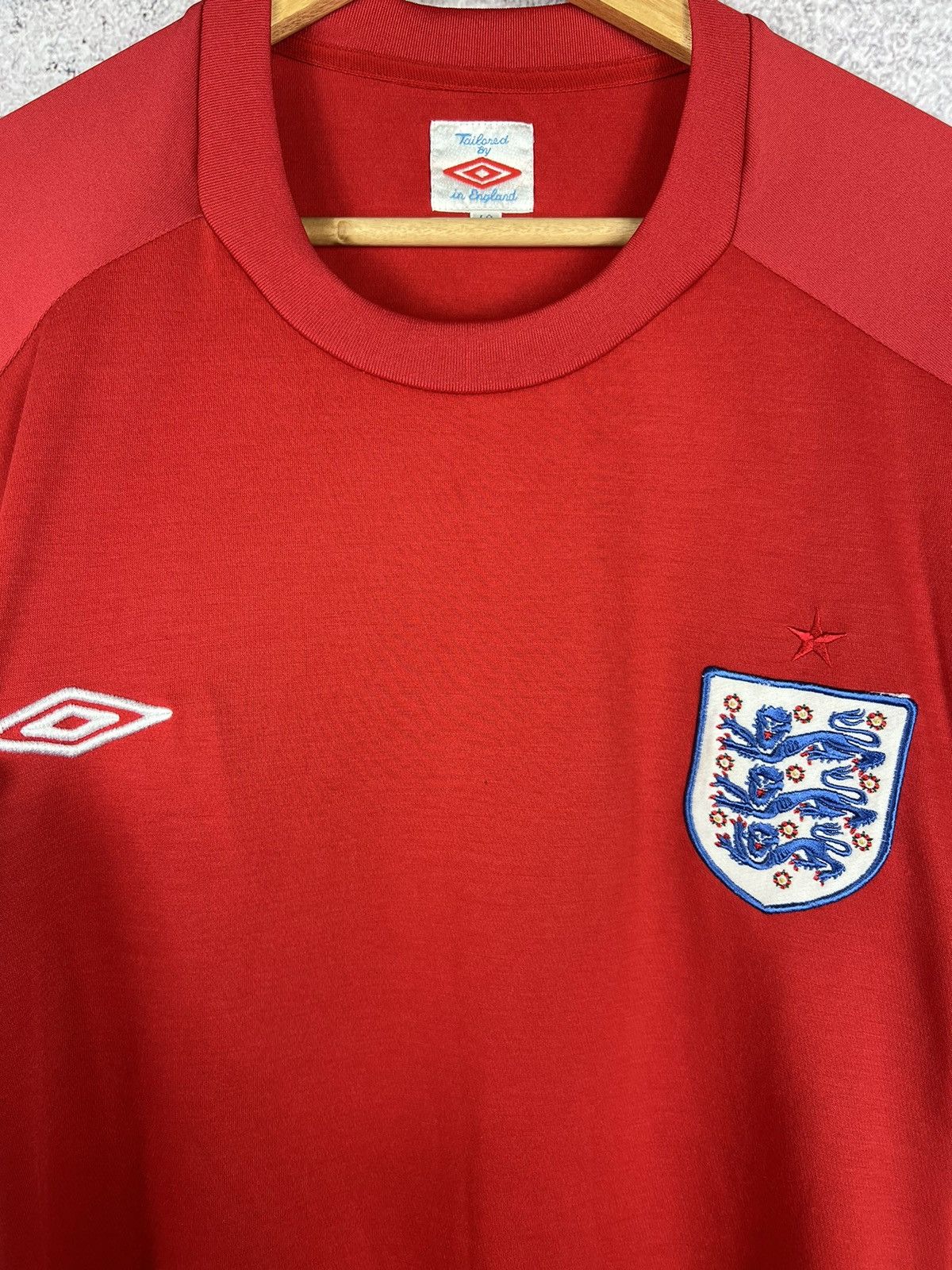 Umbro Vintage Umbro England National Team Away Jersey Size US XXL / EU 58 / 5 - 3 Thumbnail