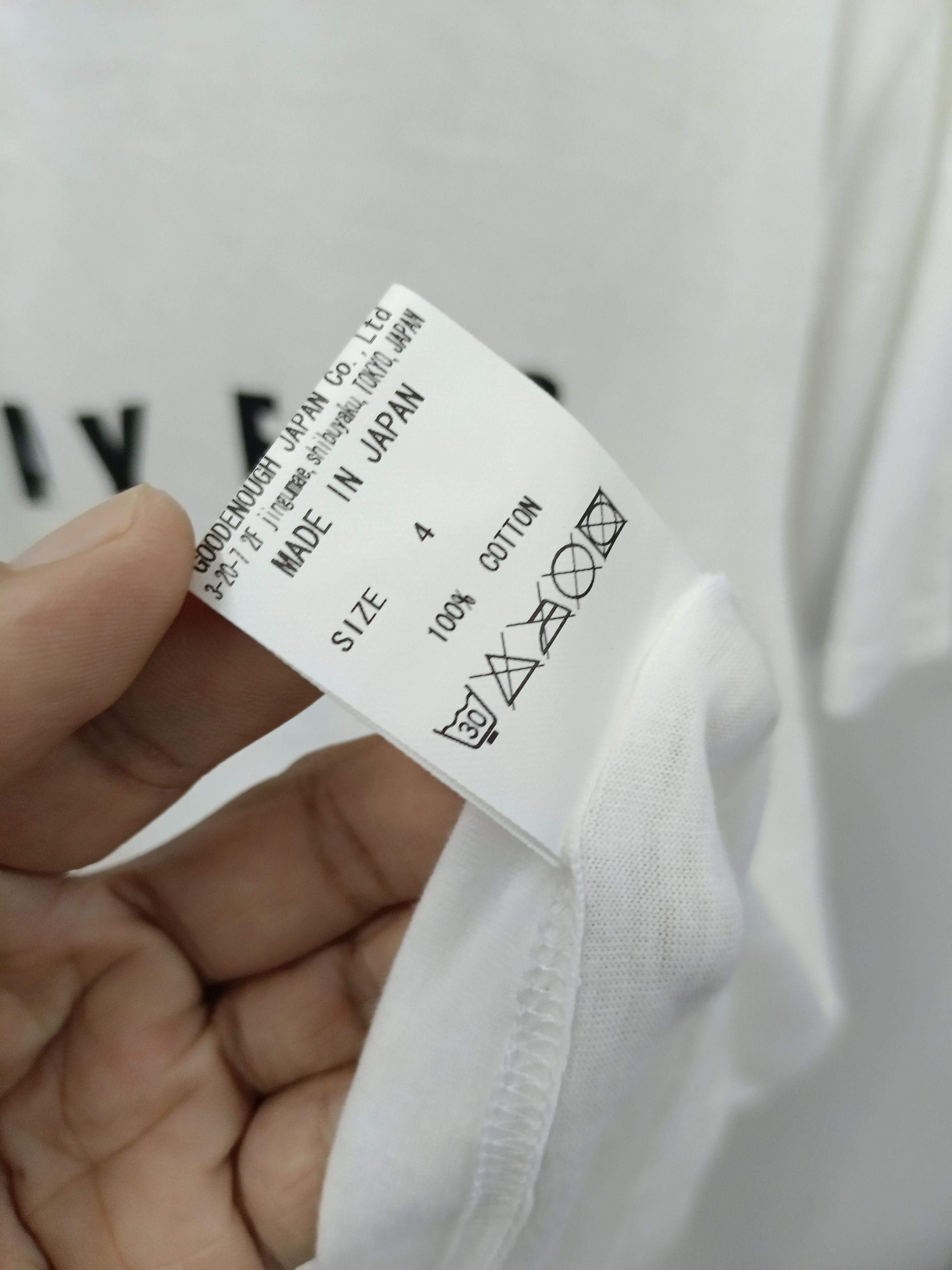 GOODENOUGH GOODENOUGH "Prayers" Charity T-Shirt Hiroshi Fujiwara Size US L / EU 52-54 / 3 - 4 Thumbnail