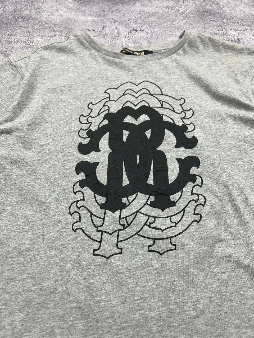 Roberto Cavalli Vintage Roberto Cavalli T-shirt Just Cavalli Big Logo Tee Size L / US 10 / IT 46 - 4 Thumbnail