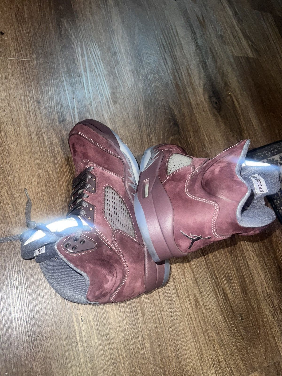 Jordan Brand Jordan 5 Retro Burgundy (2023) Size US 11.5 / EU 44-45 - 1 Thumbnail